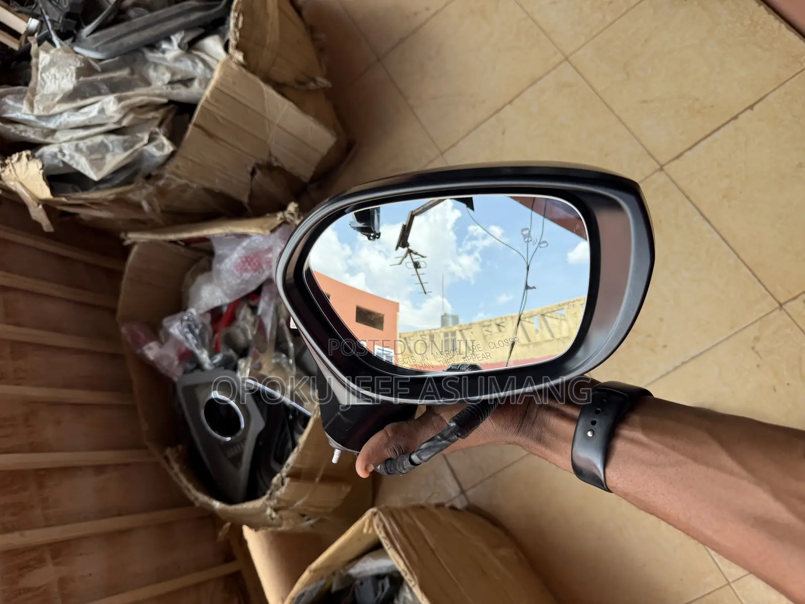 Honda Civic 2022 Driving Mirror With Sensor