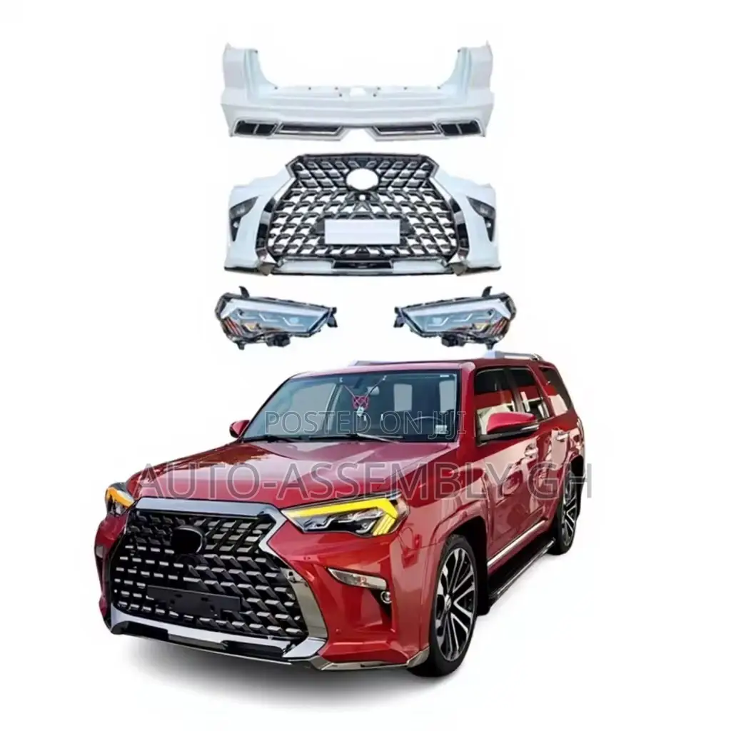 Toyota 4runner 2010-2015 Upgraded To 2021body Kit (Lexus Style)
