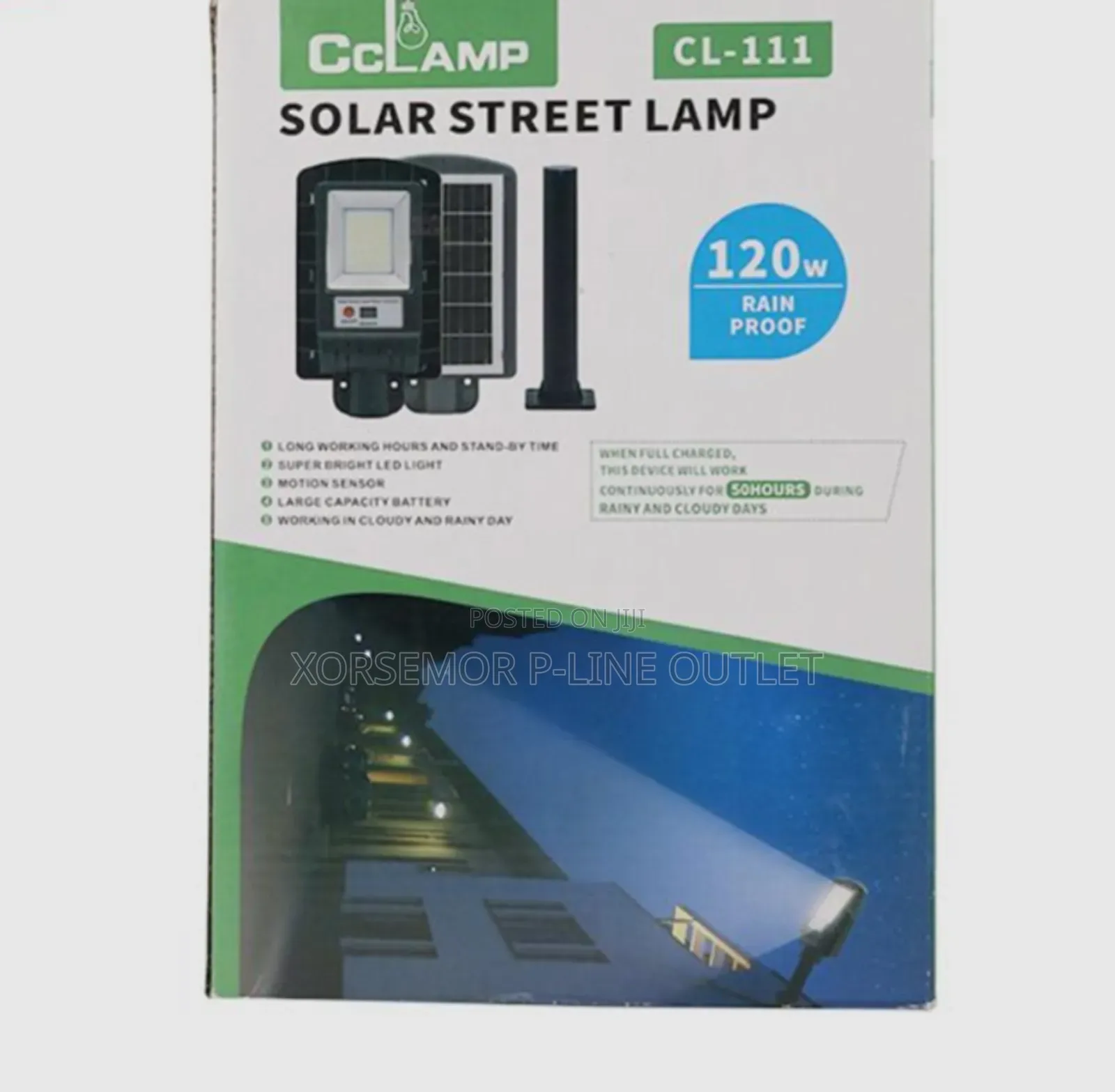 Cclamp Cl-111 Solar Street Light