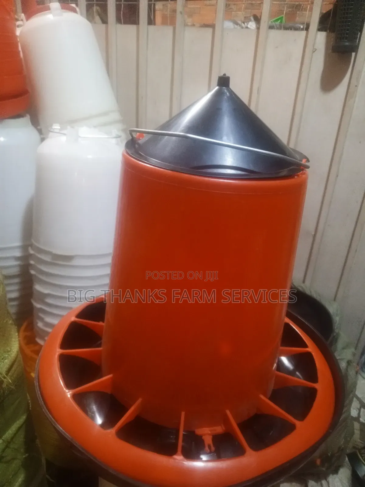 12kg Feeders, Cone Top