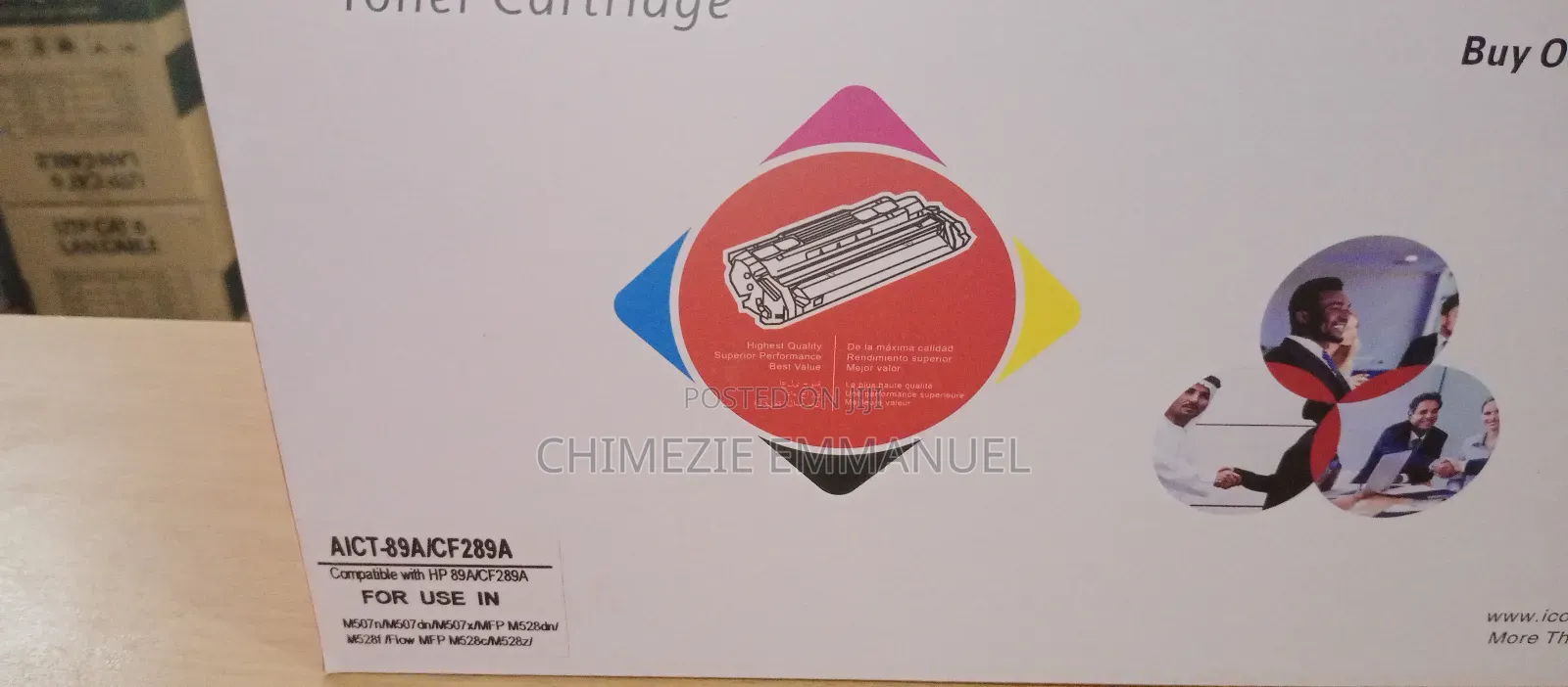 89a Toner Cartridge Hp Black