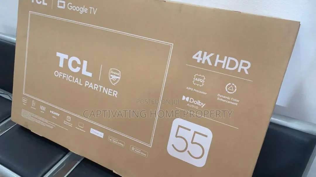 TCL Smart Tv (Qled 55 Inches) Netflix, Prime, Google, Bluetooth More