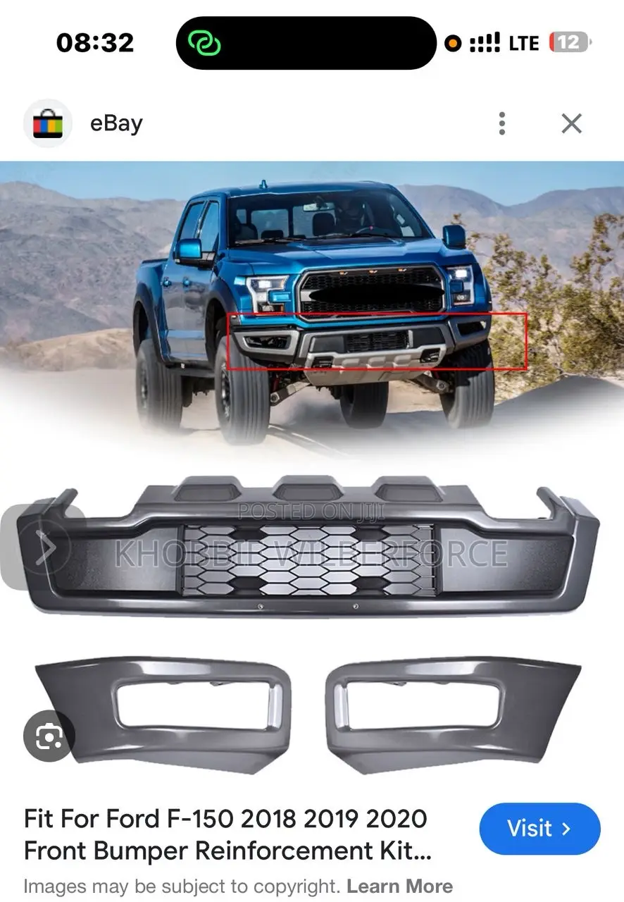 Ford F150 Front Bumper Complete