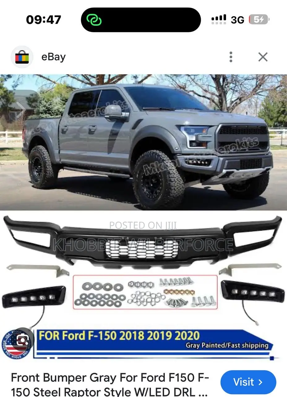 Ford F150 Front Bumper Complete