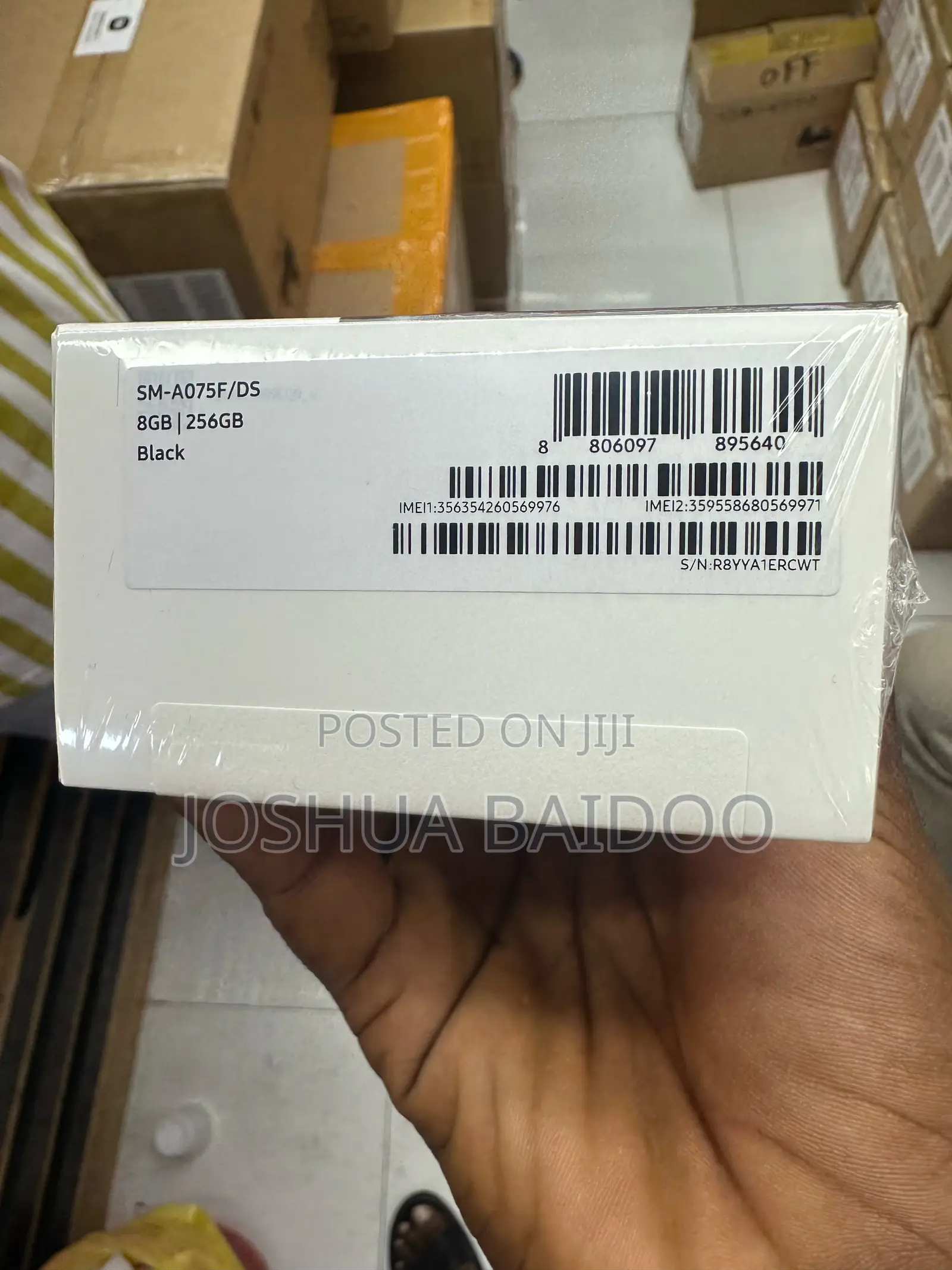 New Samsung Galaxy A07 256 GB Black