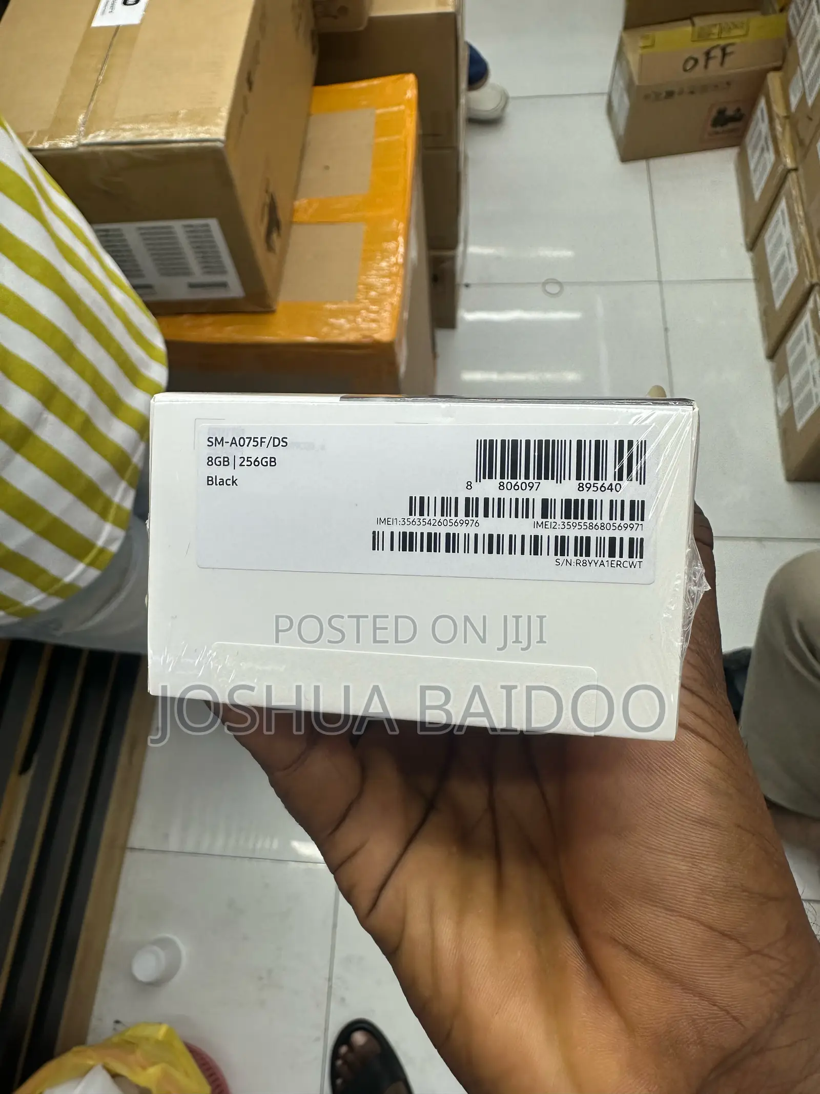 New Samsung Galaxy A07 256 GB Black
