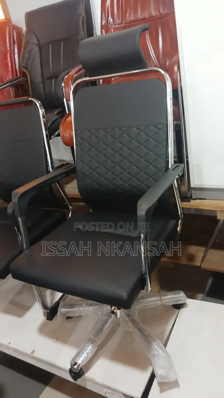 Leatherette High Back Office Chairs