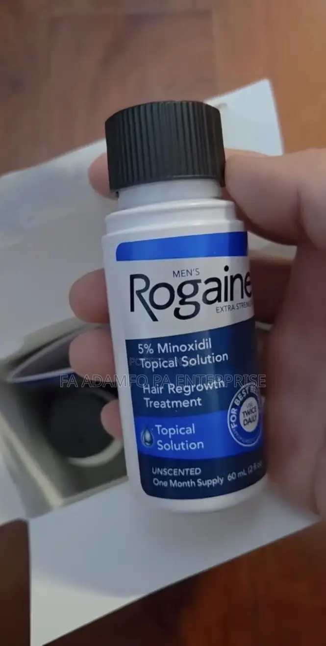 Rogaine Extra Strength 5% Minoxidil Solution for Thinning Hair Loss