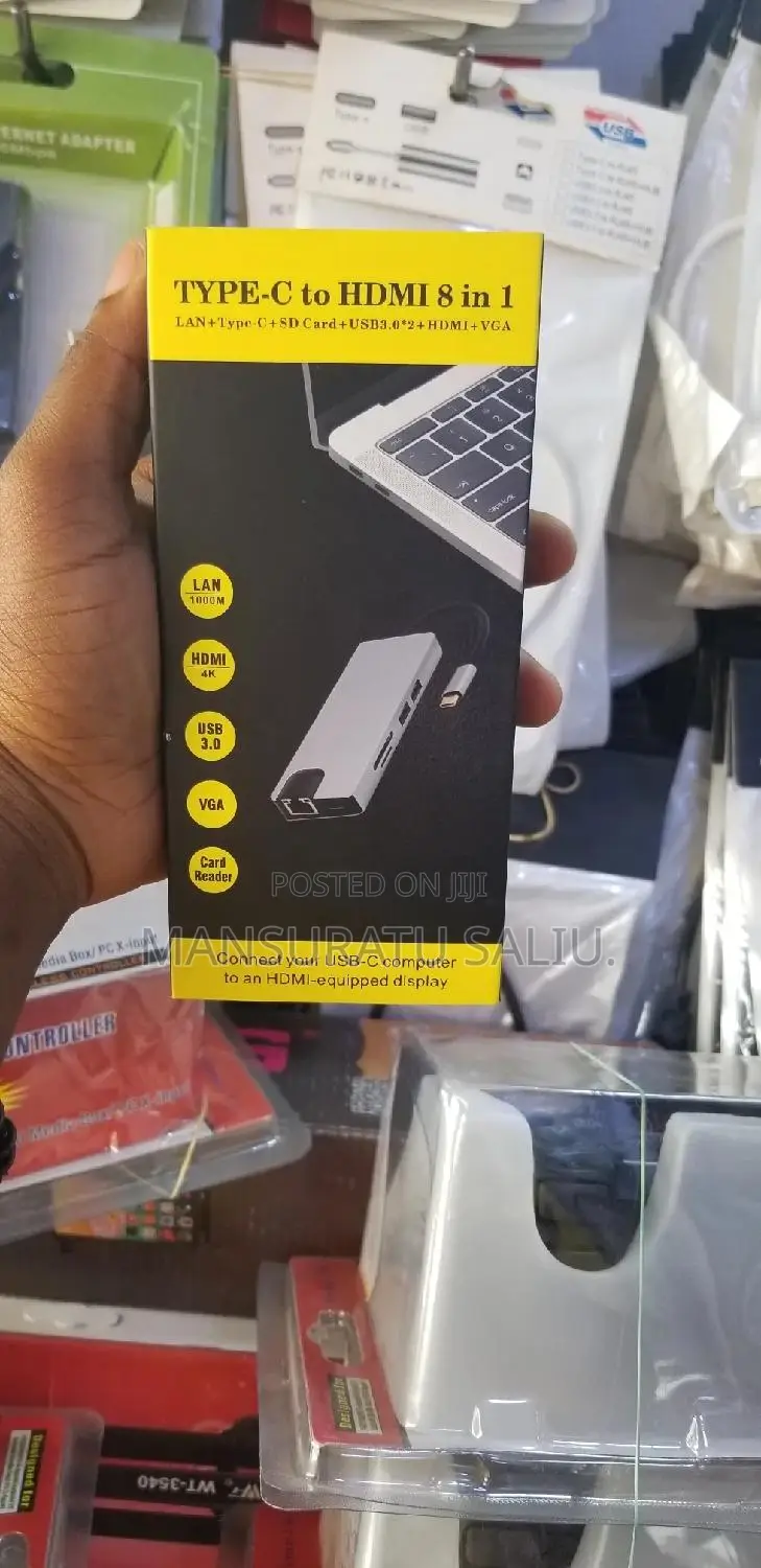 Type C to Hdmi Adapter 8in1