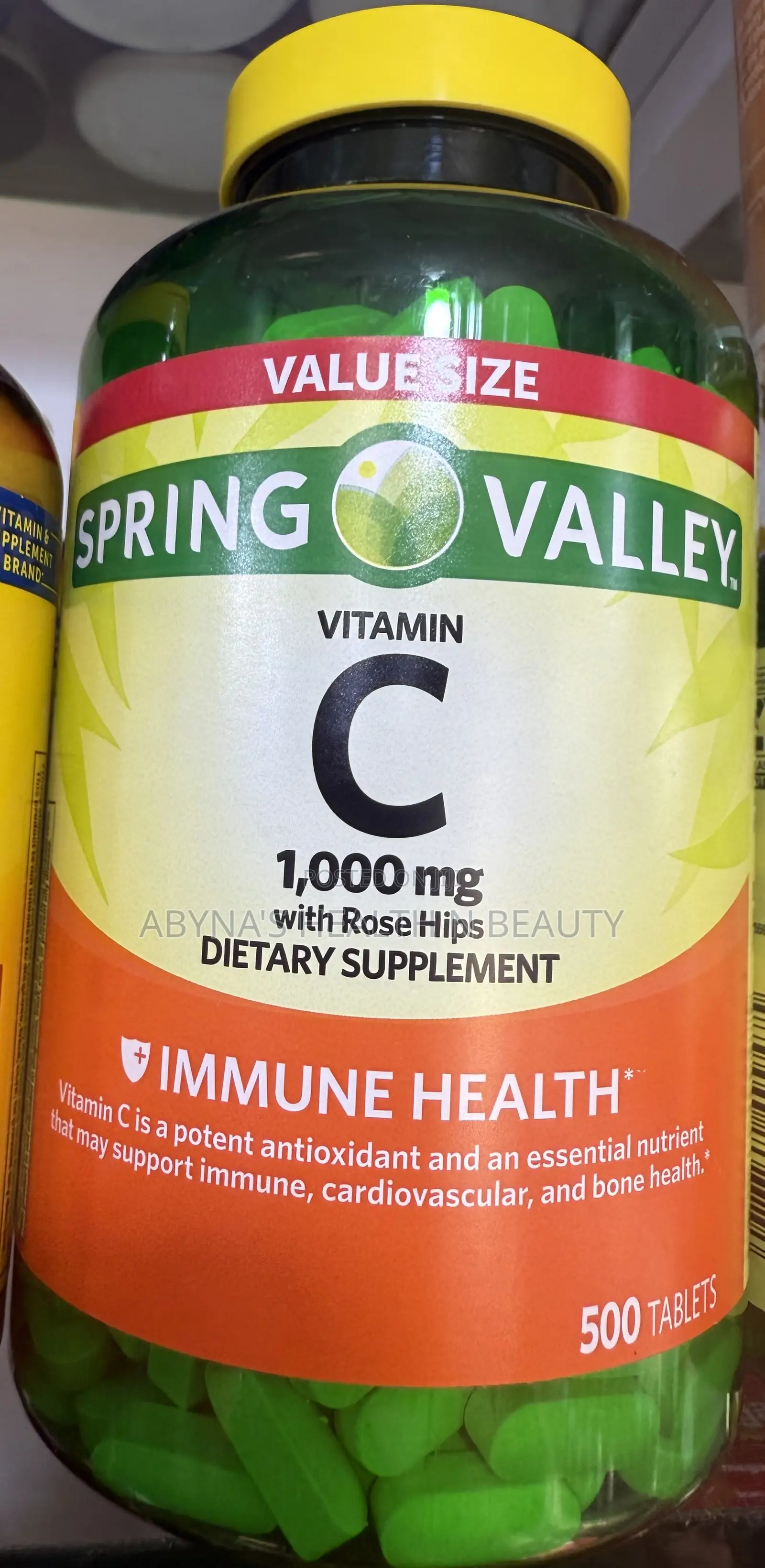 Vitamin C 1000mg With Rose Hips (500 Tablets)