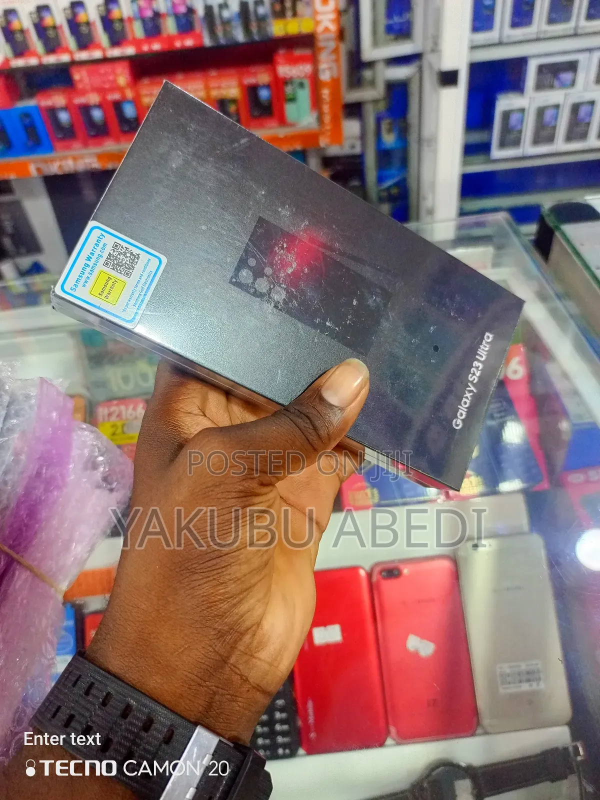 New Samsung Galaxy S23 Ultra 256 GB Black