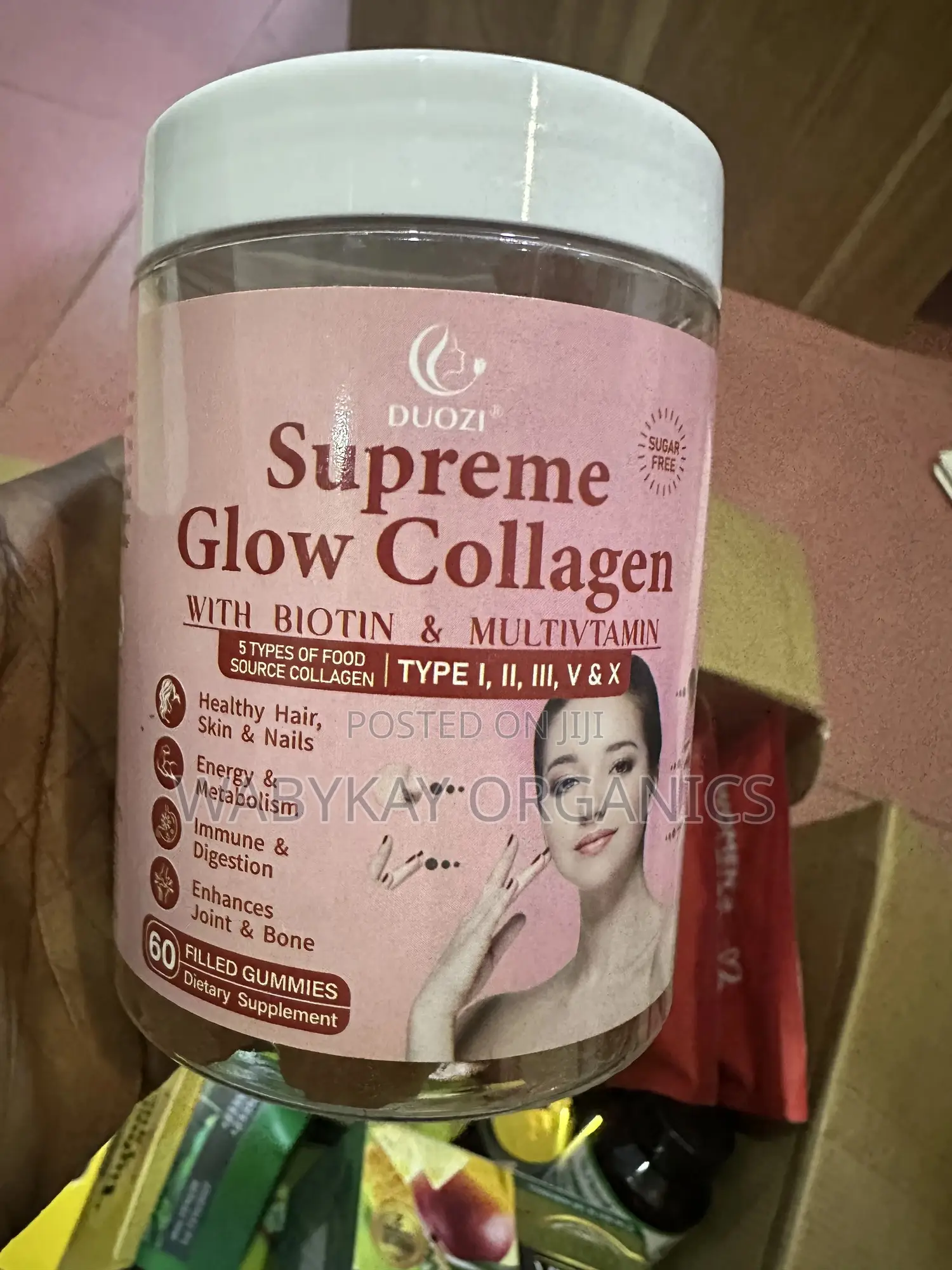 Supreme Glow Collagen. Hair Skin and Nails