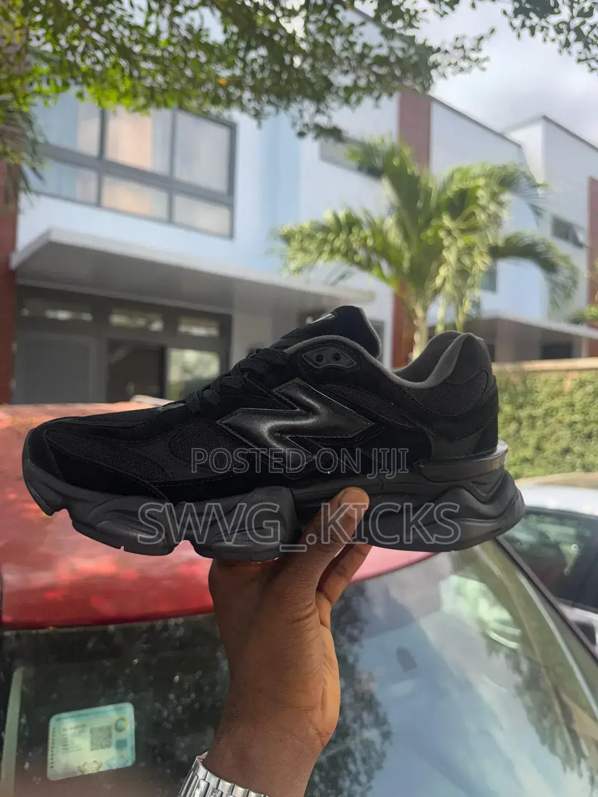 New Balance 9060 Triple Black
