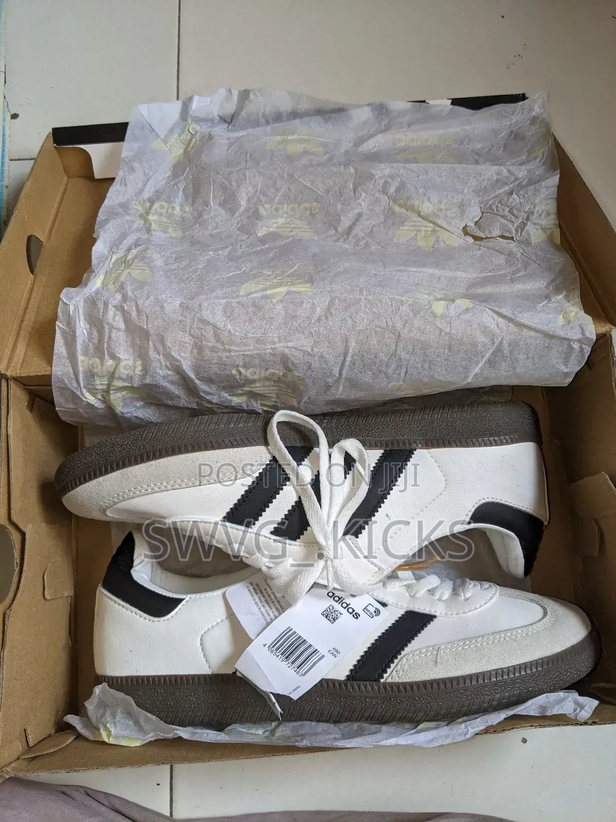 Adidas Samba White Og