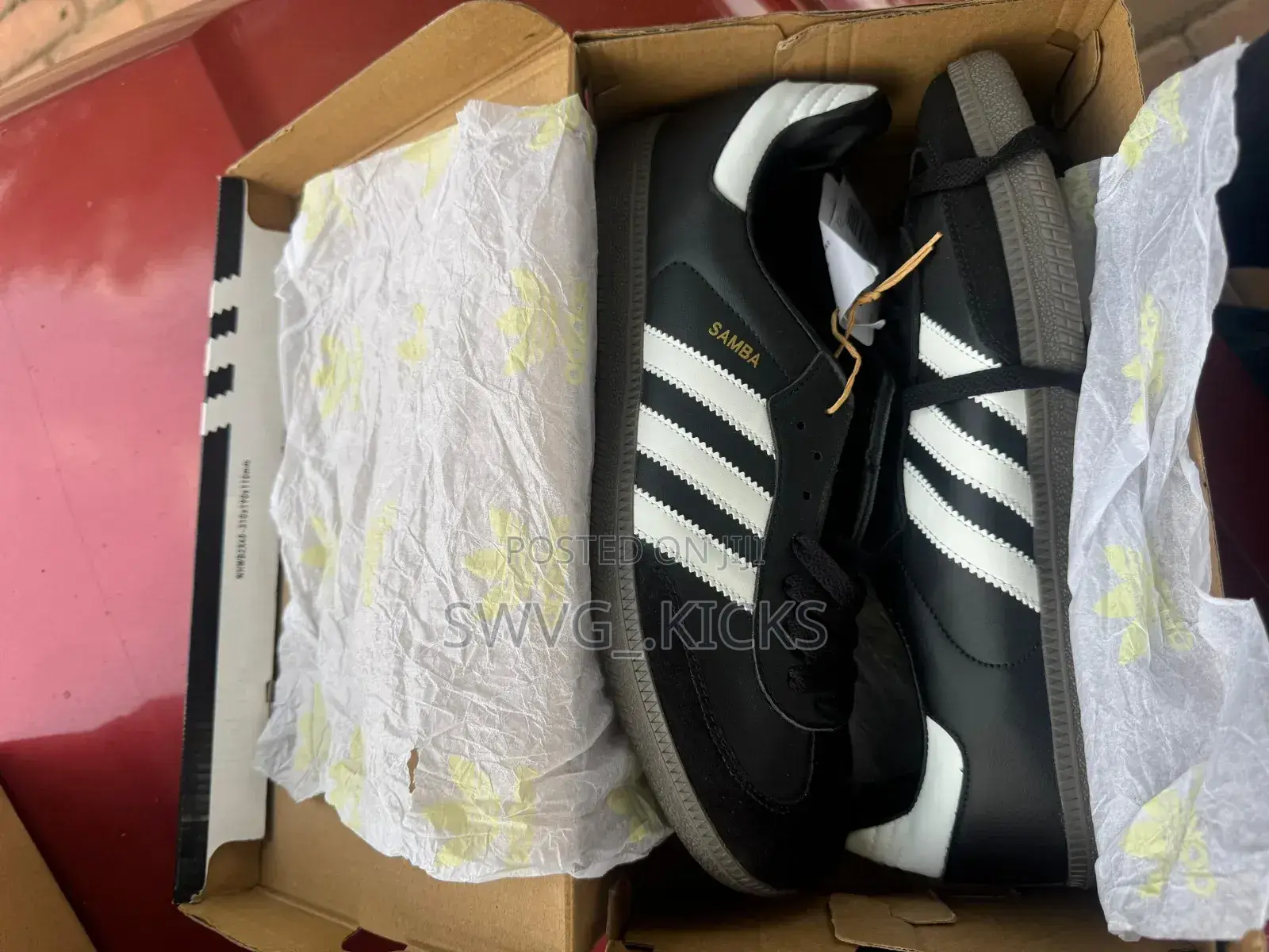 Adidas Samba Black Og