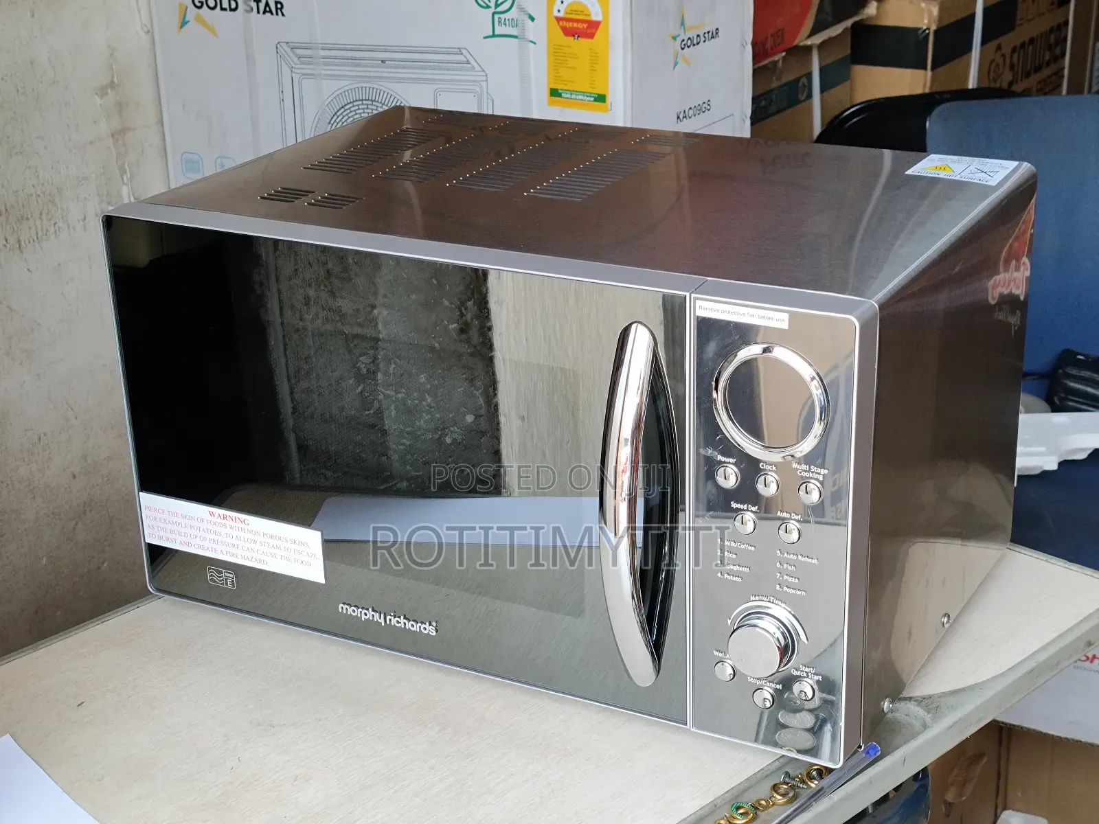 A Smart 23 Litres Morphy Richards Microwave Oven