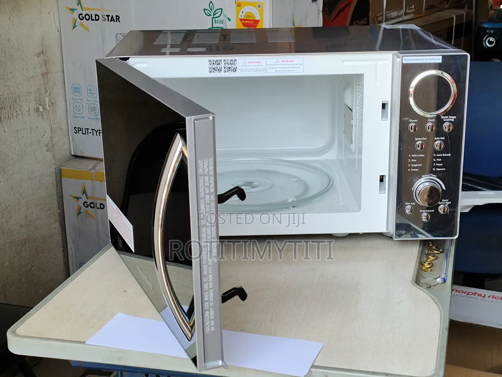 A Smart 23 Litres Morphy Richards Microwave Oven