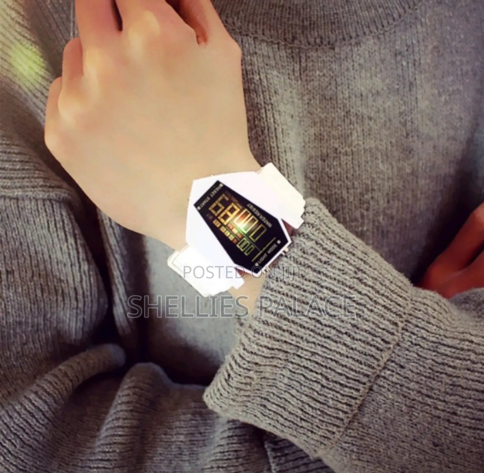 Led Student Silicone Clocks Men Women
