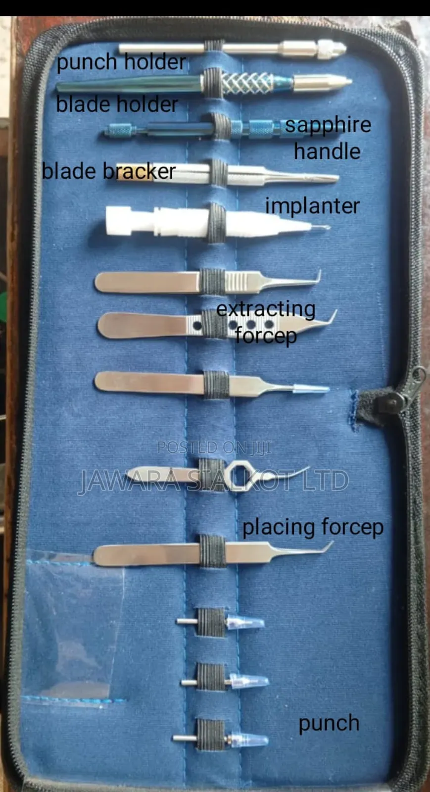 Hair Transplantation Hair Transplant Forceps Set Fue Instruments Kit