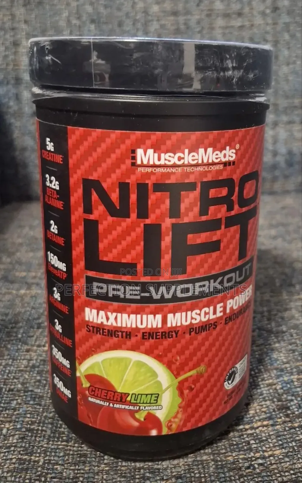 Nitro Lift – Pre-Workout – Strength + Performance