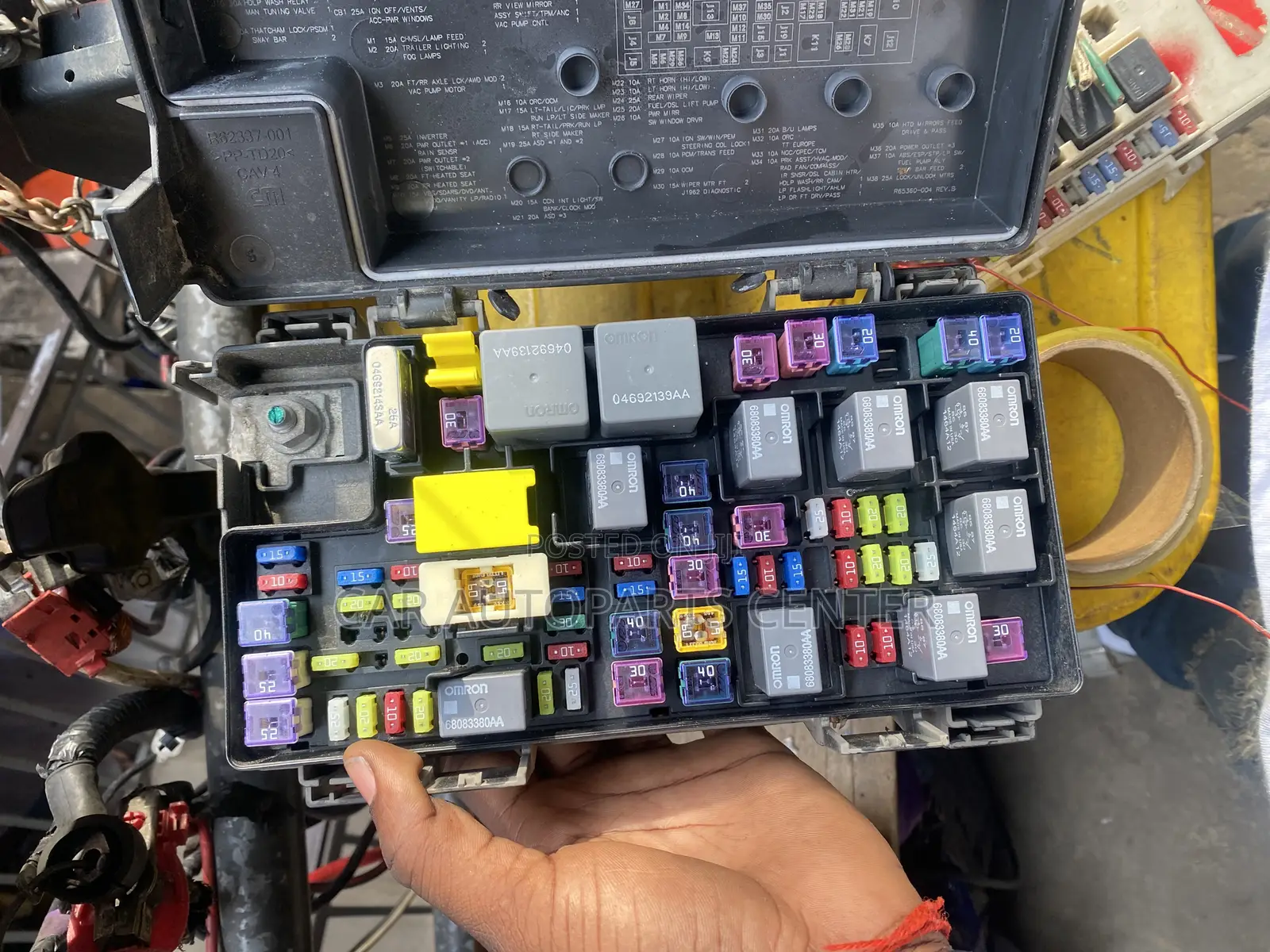 Dodge Ram / Jeep Wrangler Fusebox