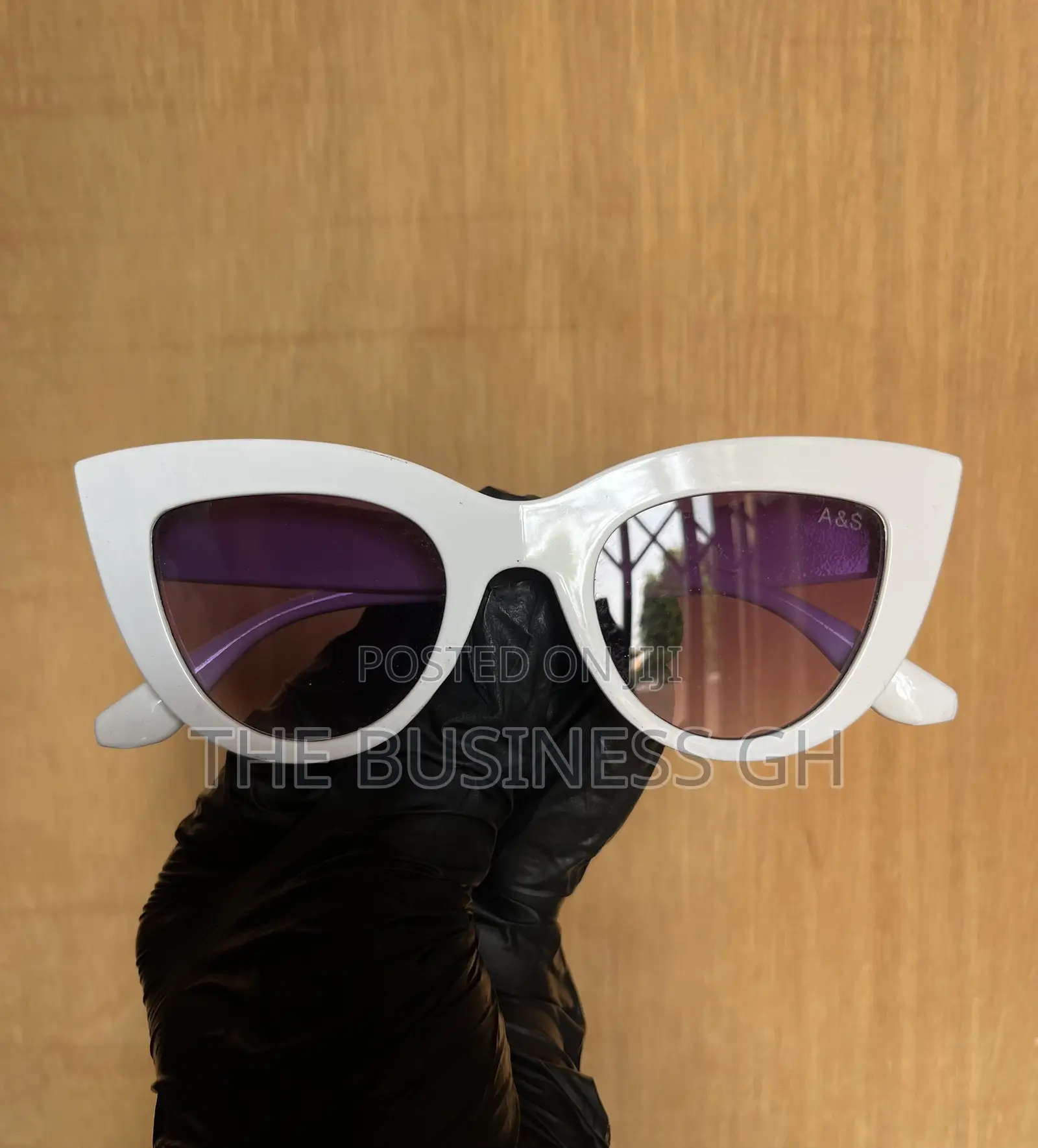 Women’S Cateye Glasses (White)