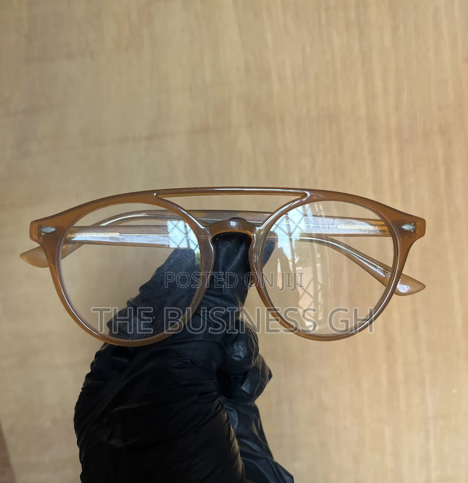Brown Aviator Eyeglasses