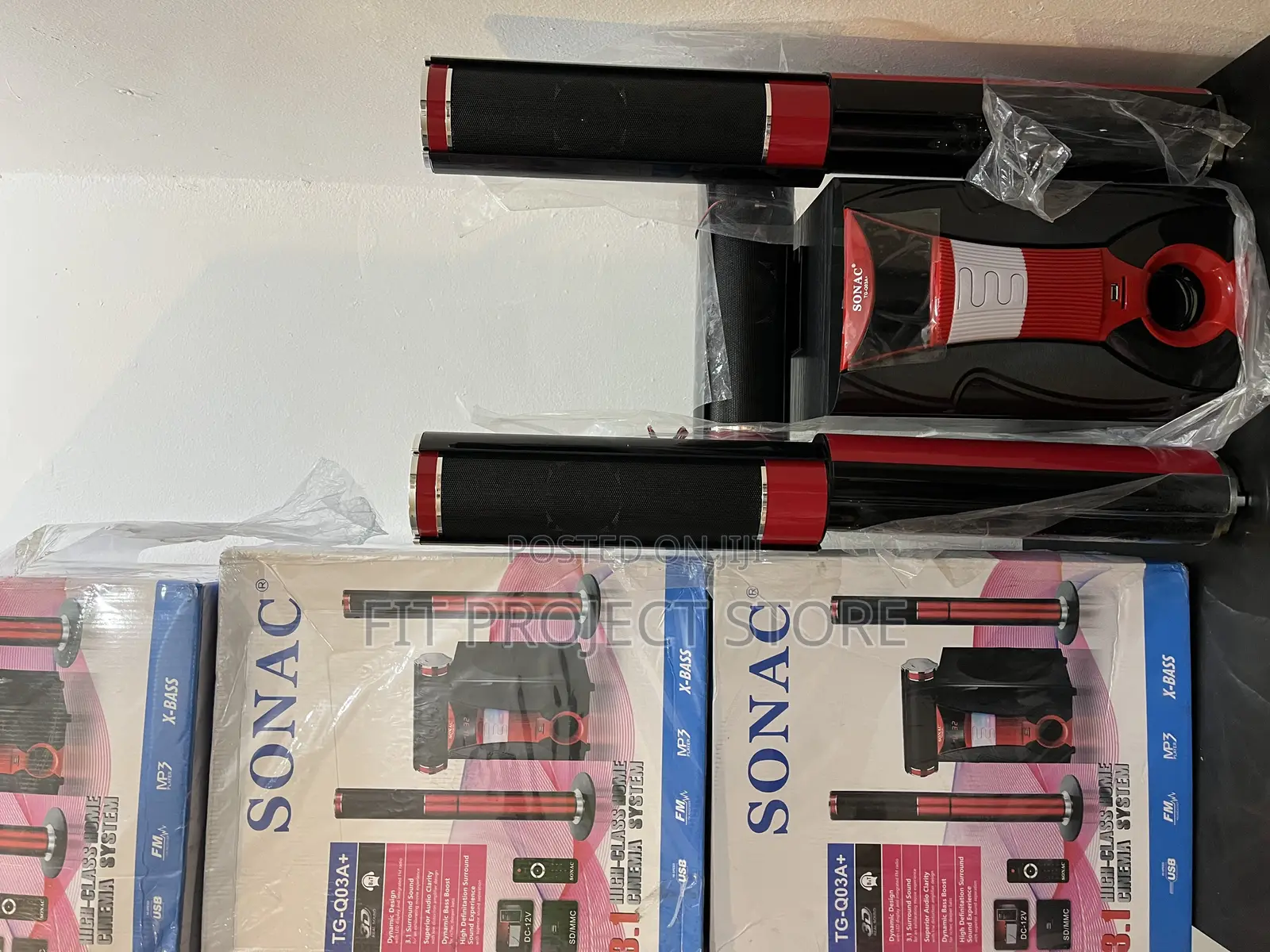 Subwoofer Bluetooth Speaker Set Sonac