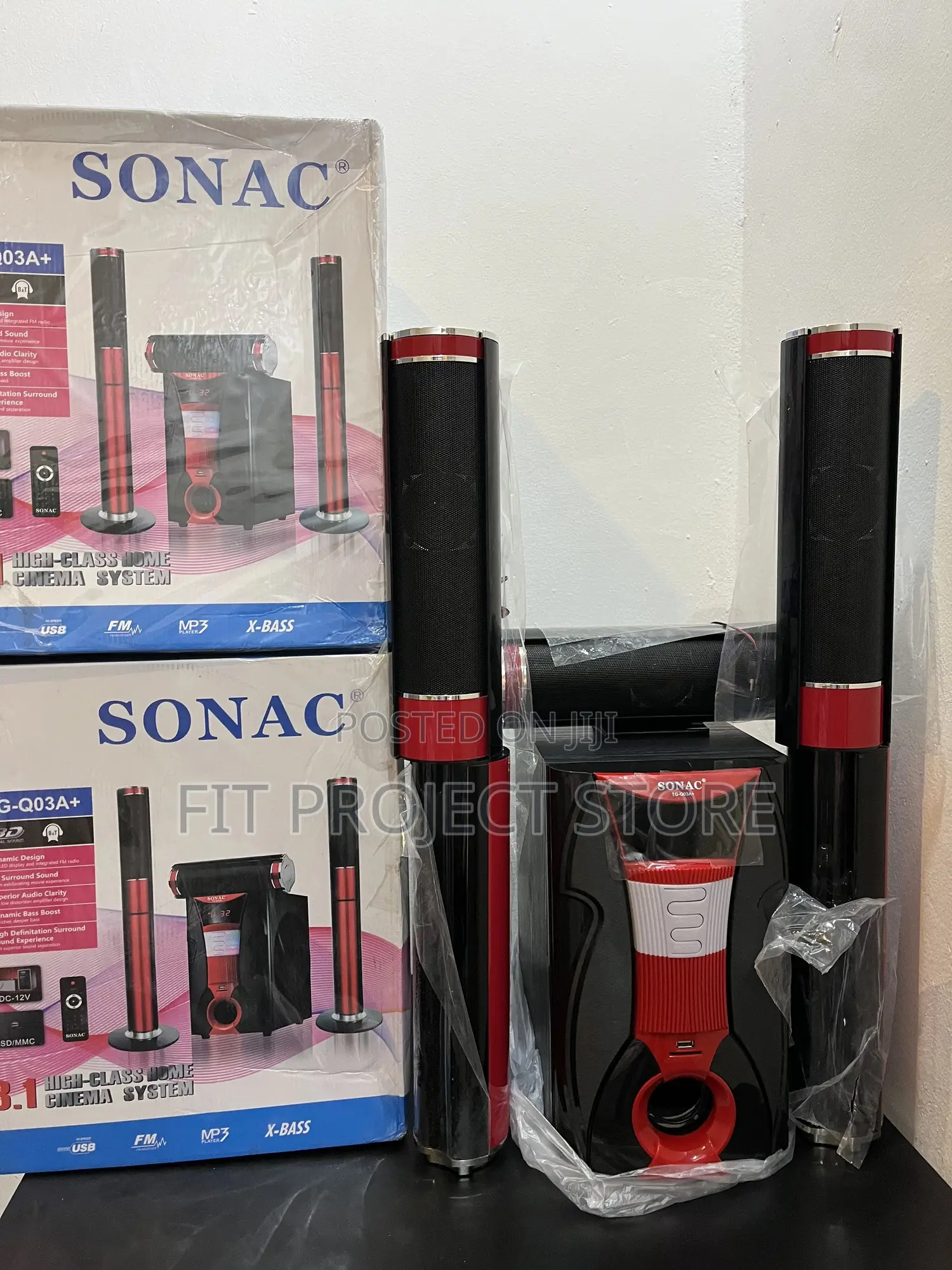 Subwoofer Bluetooth Speaker Set Sonac