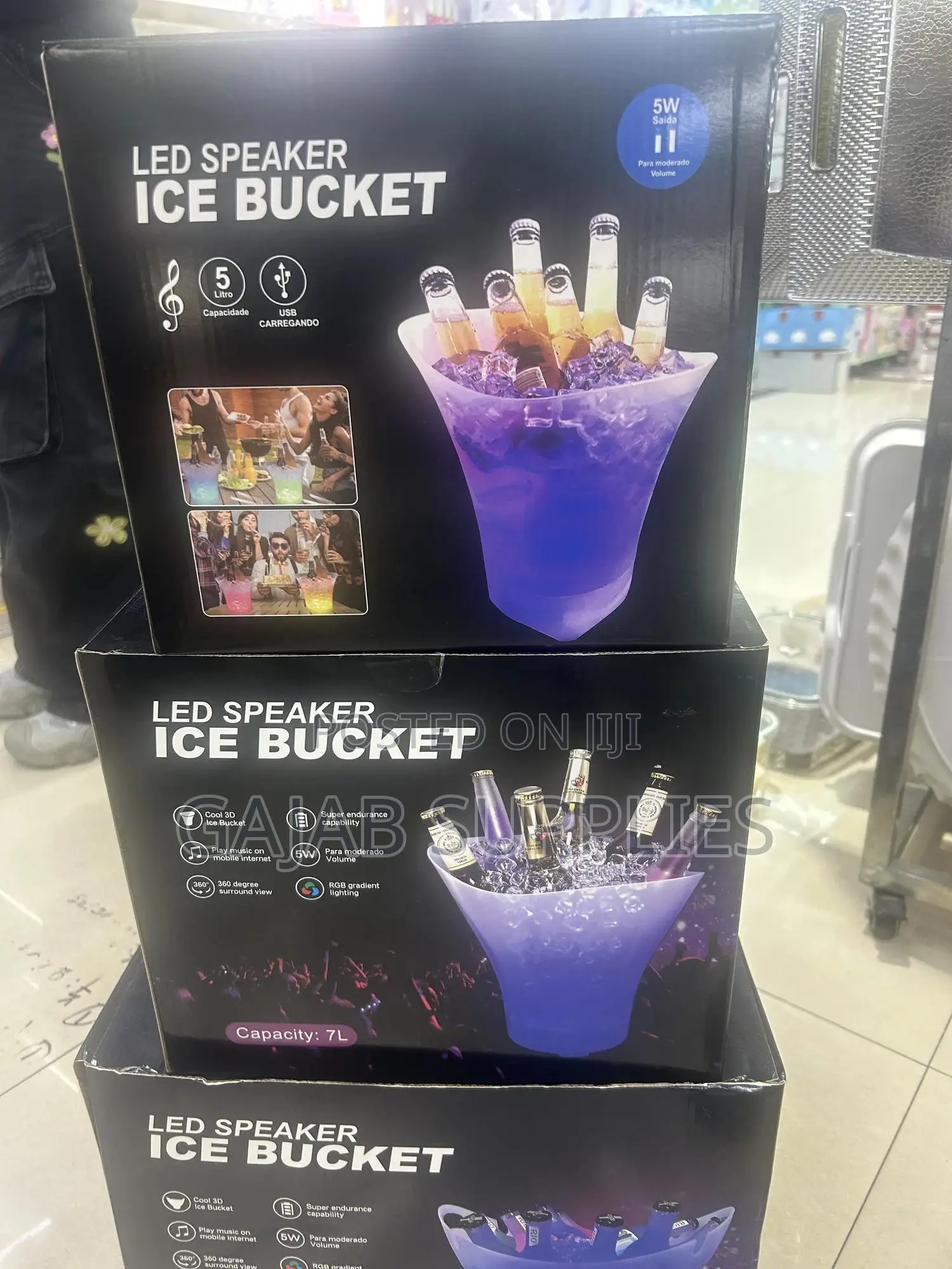 Led Ice Bucket