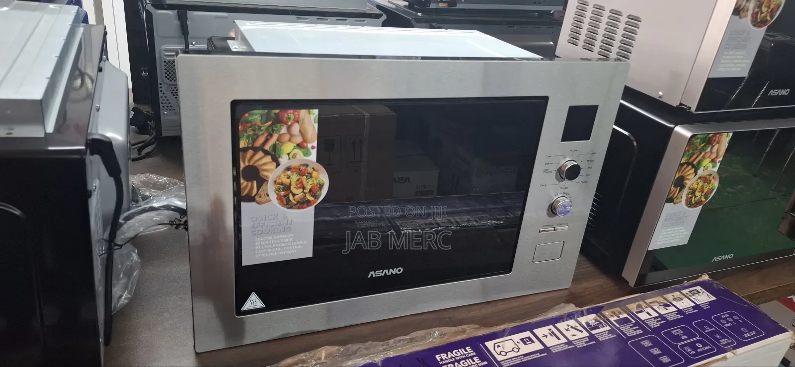 Stainless Steel 25l Built in Microwave Big Size Good Quality Trust Me