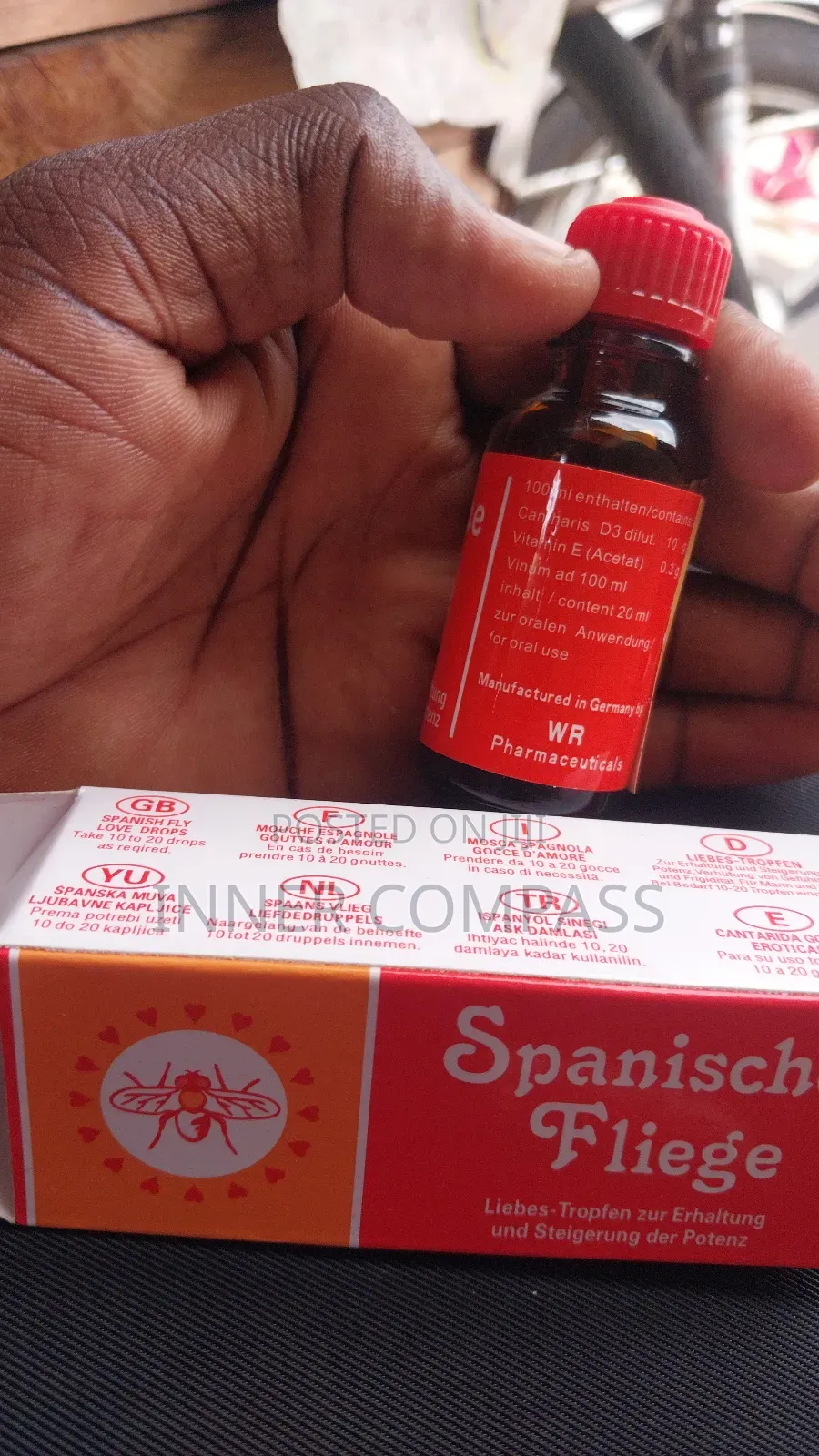 White Label Spanish Fly Drops Libido Booster for Men Women