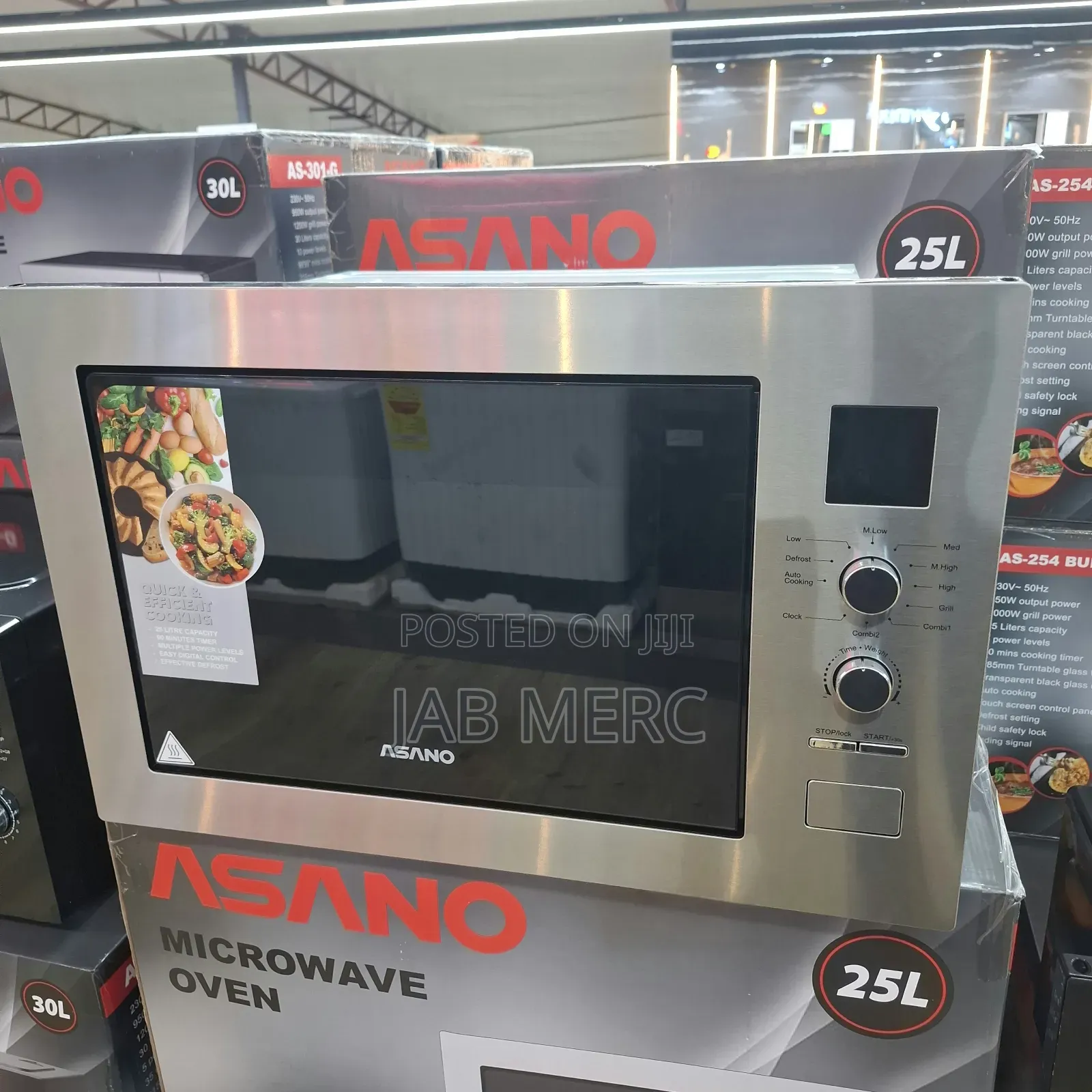 Stainless Steel 25l Built in Microwave Big Size Good Quality Trust Me
