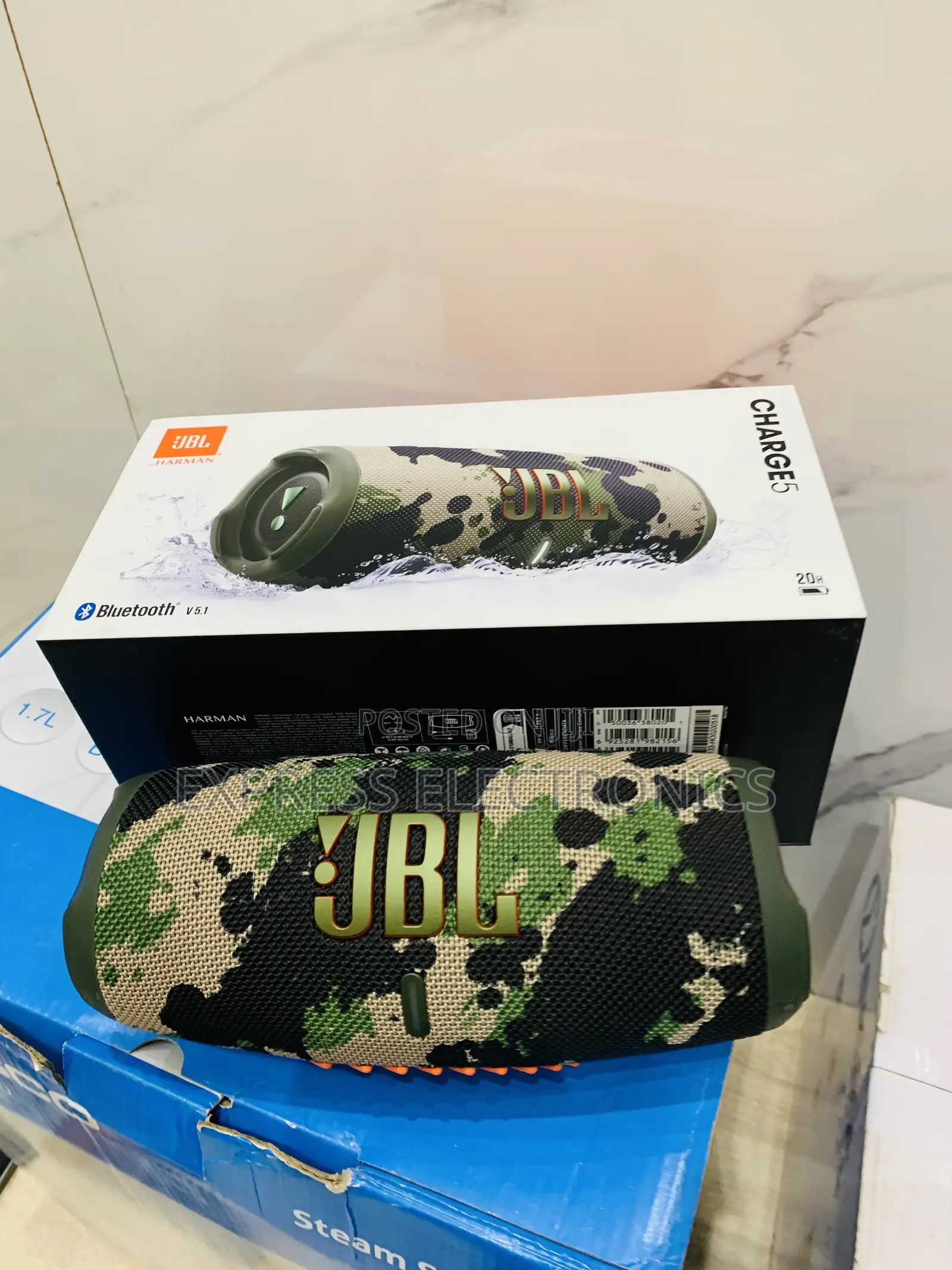 Immersive Sound Effects Charge 5 Bluetooth Speaker 