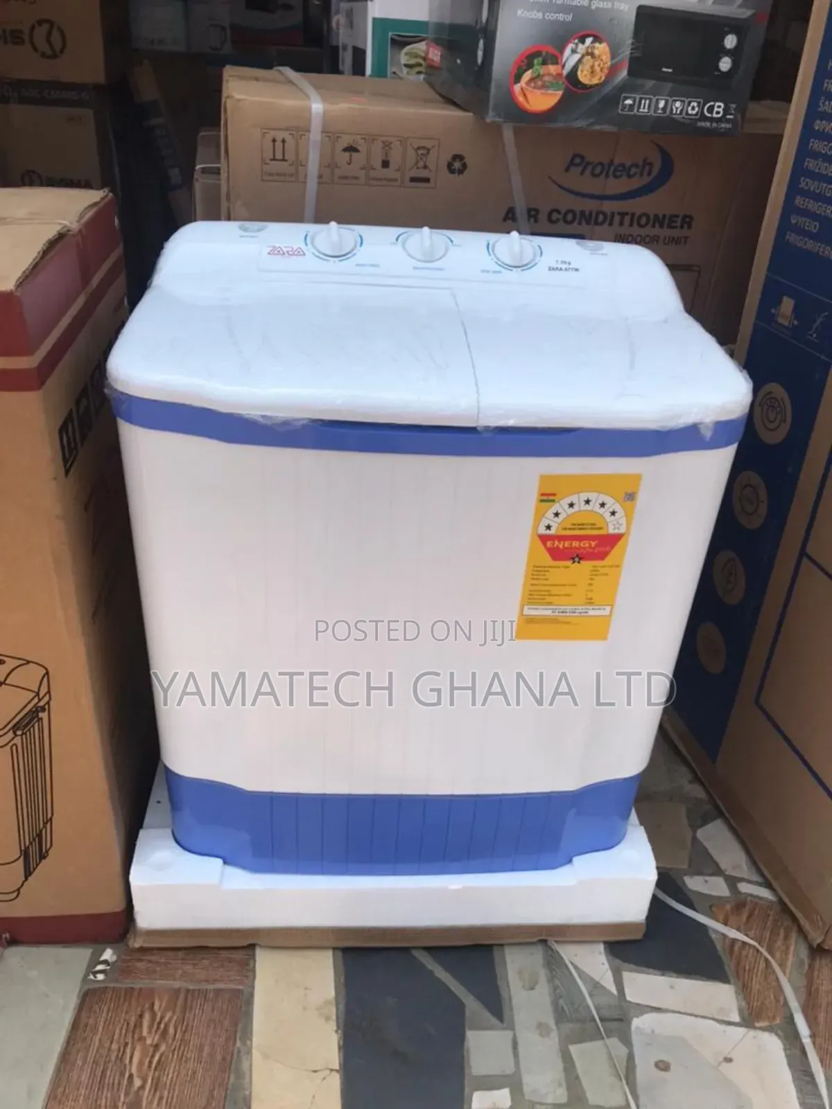 Quality Original Zara 7kg Twin Tub Semi-automatic Washing Machine