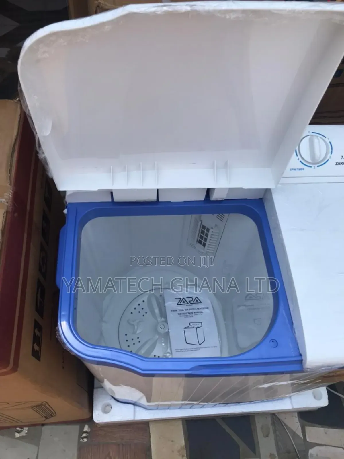 Quality Original Zara 7kg Twin Tub Semi-automatic Washing Machine