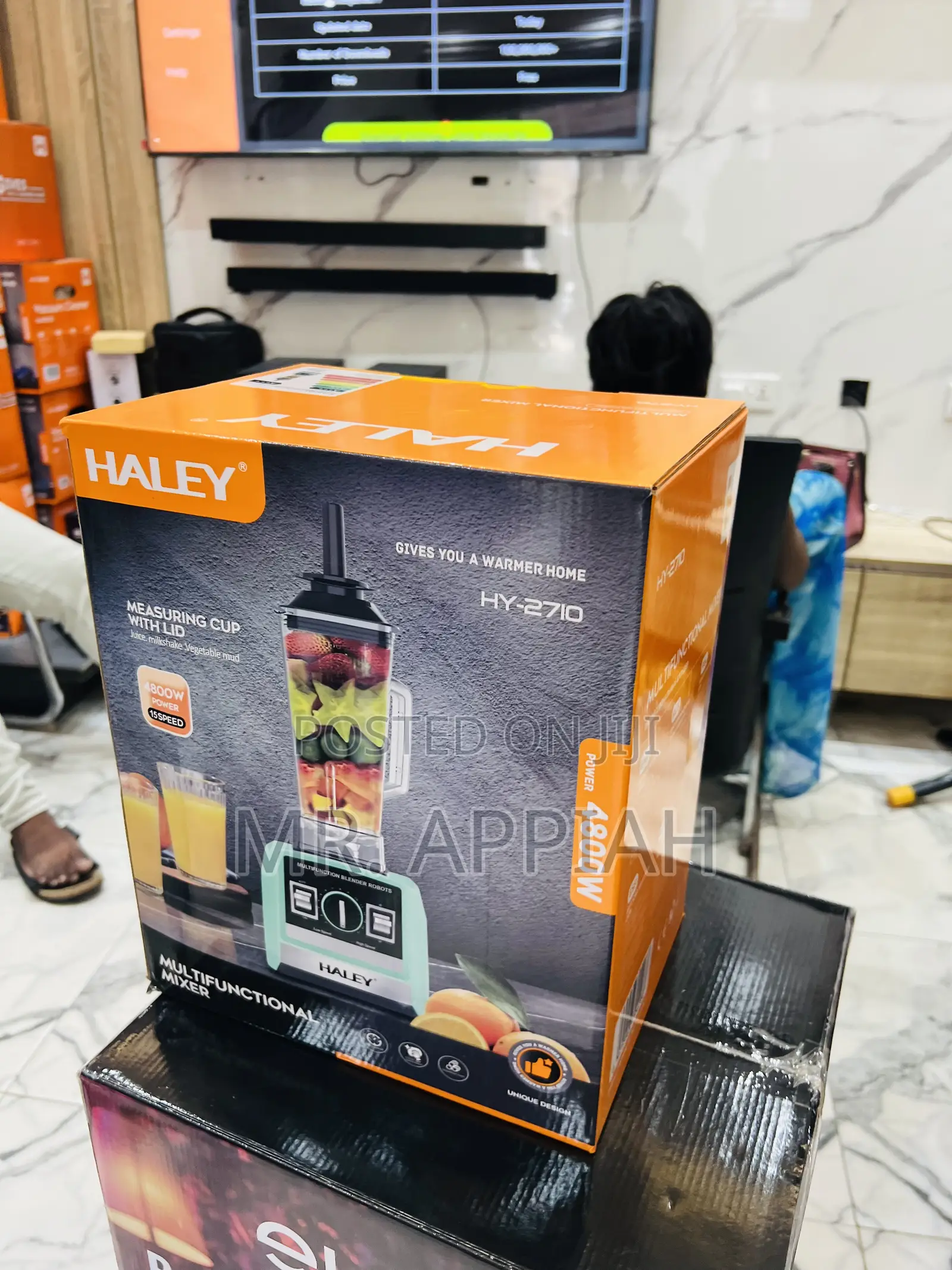 Newly in Stock Haley-Hy-2710 4800watt Blender 