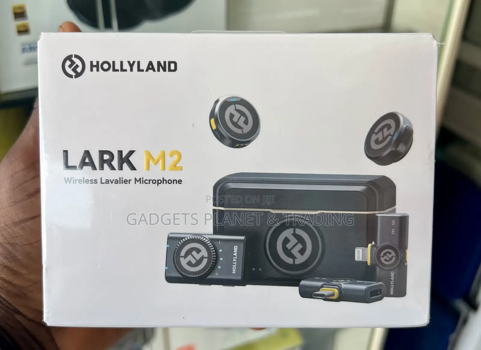 Hollyland Lark M2 Wireless Lavalier Dual Microphone for iPhone Usb-C