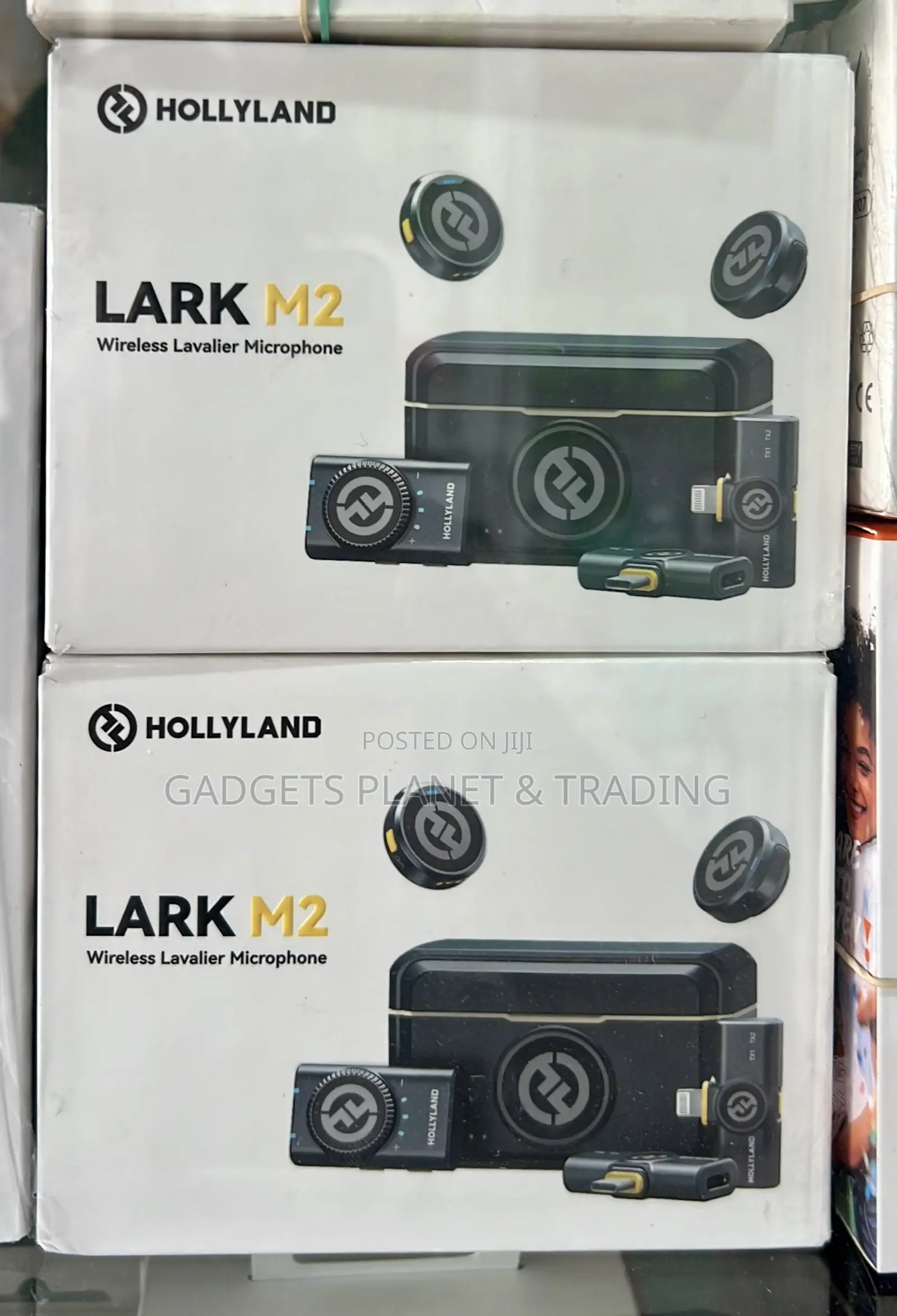 Hollyland Lark M2 Wireless Lavalier Dual Microphone for iPhone Usb-C