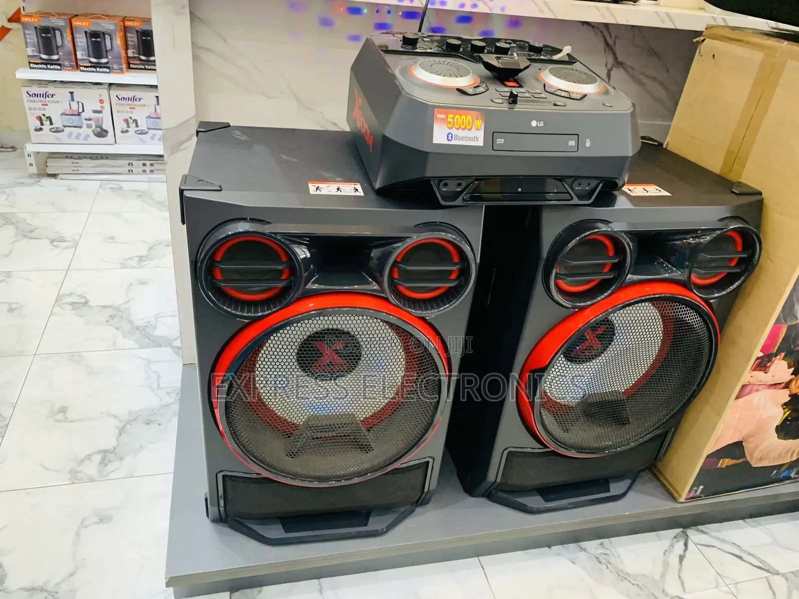 Ck99 5000w Lg Xboom Stylish Design Woodenlike Materials