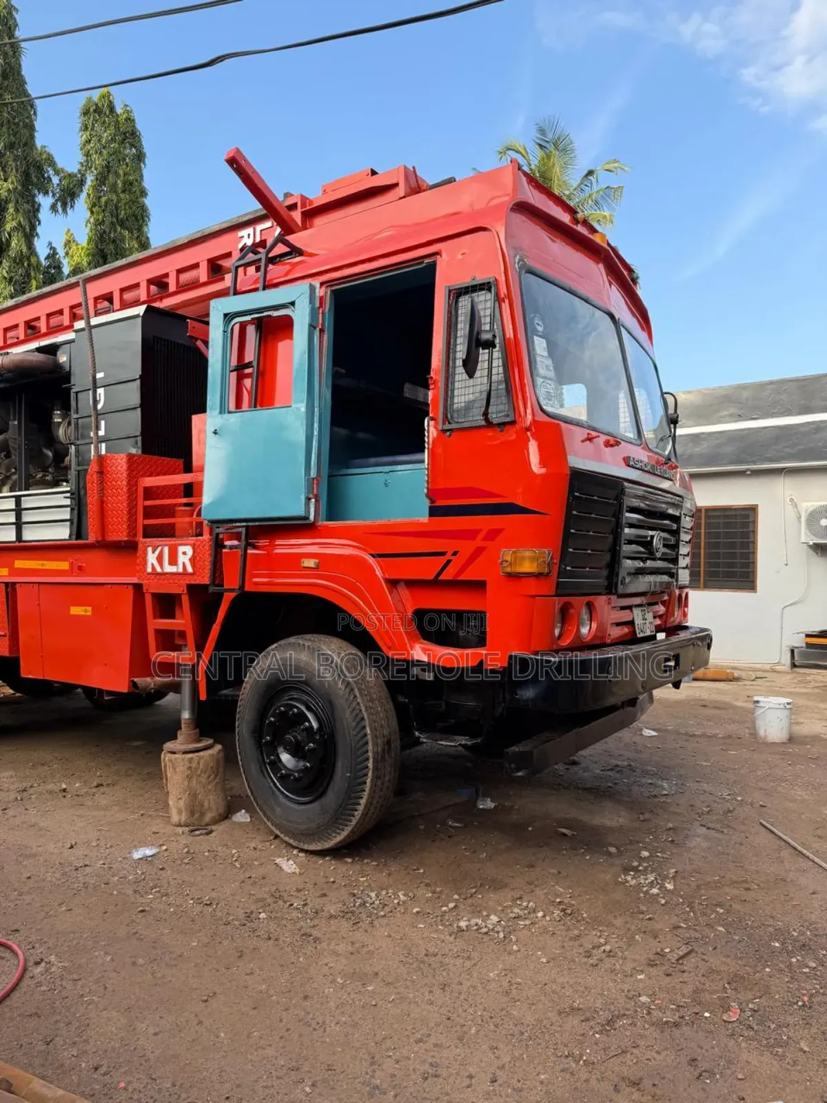 Blue Kiosk Borehole Drilling