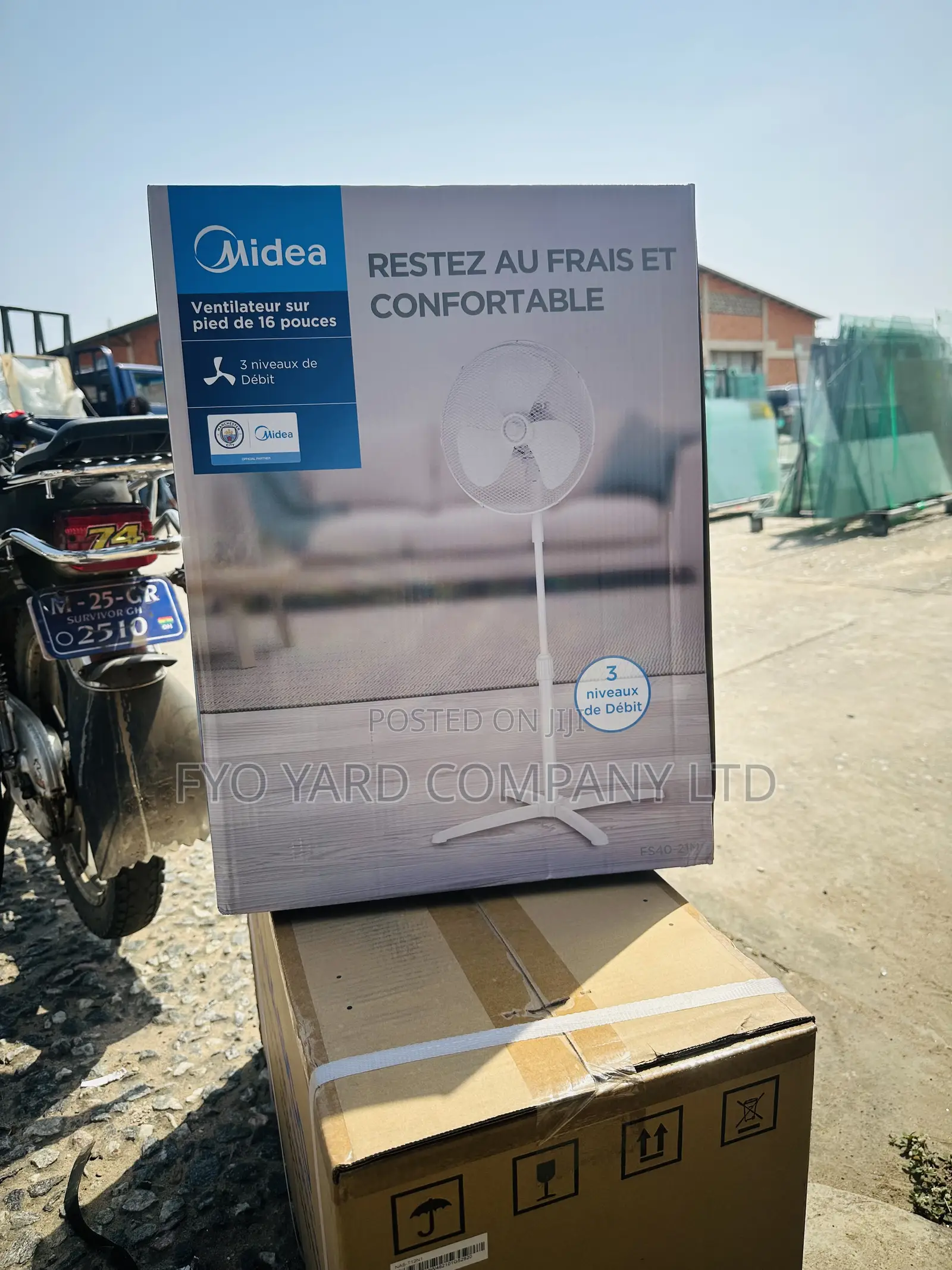 Powerful Made Midea 16 Standing Fan