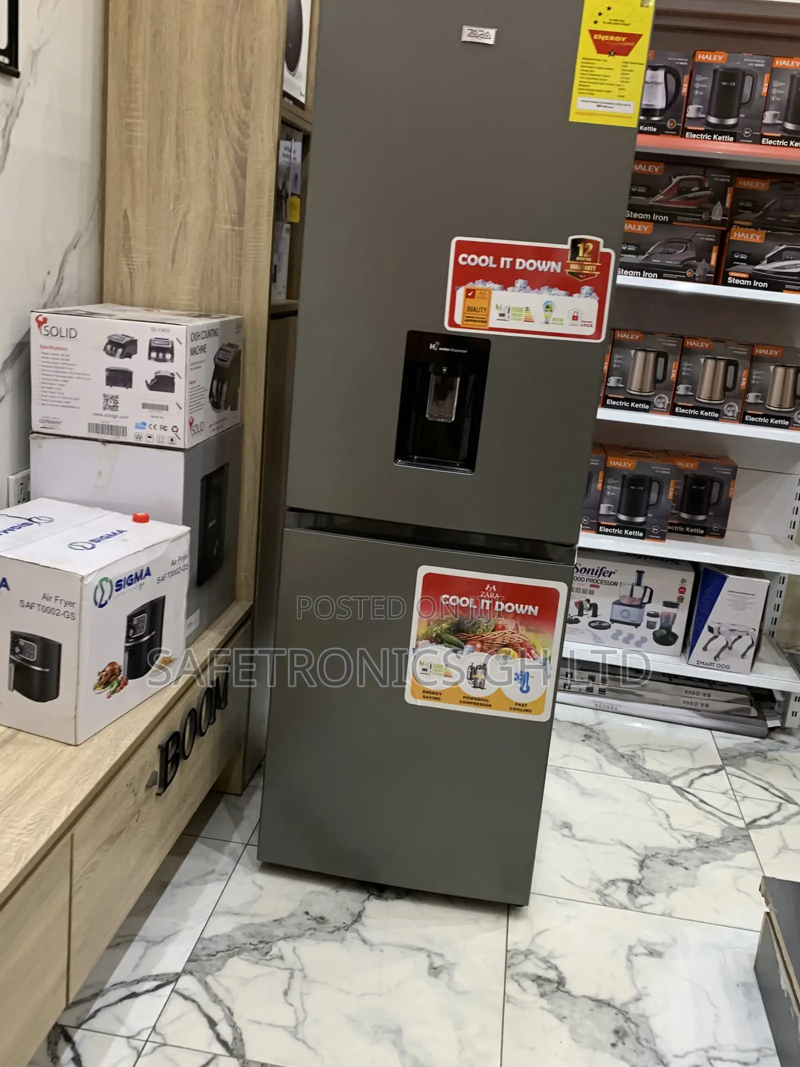Order Accurate Zara-40bwd 2 Doors 300 Liters Water Dispenser Fridge