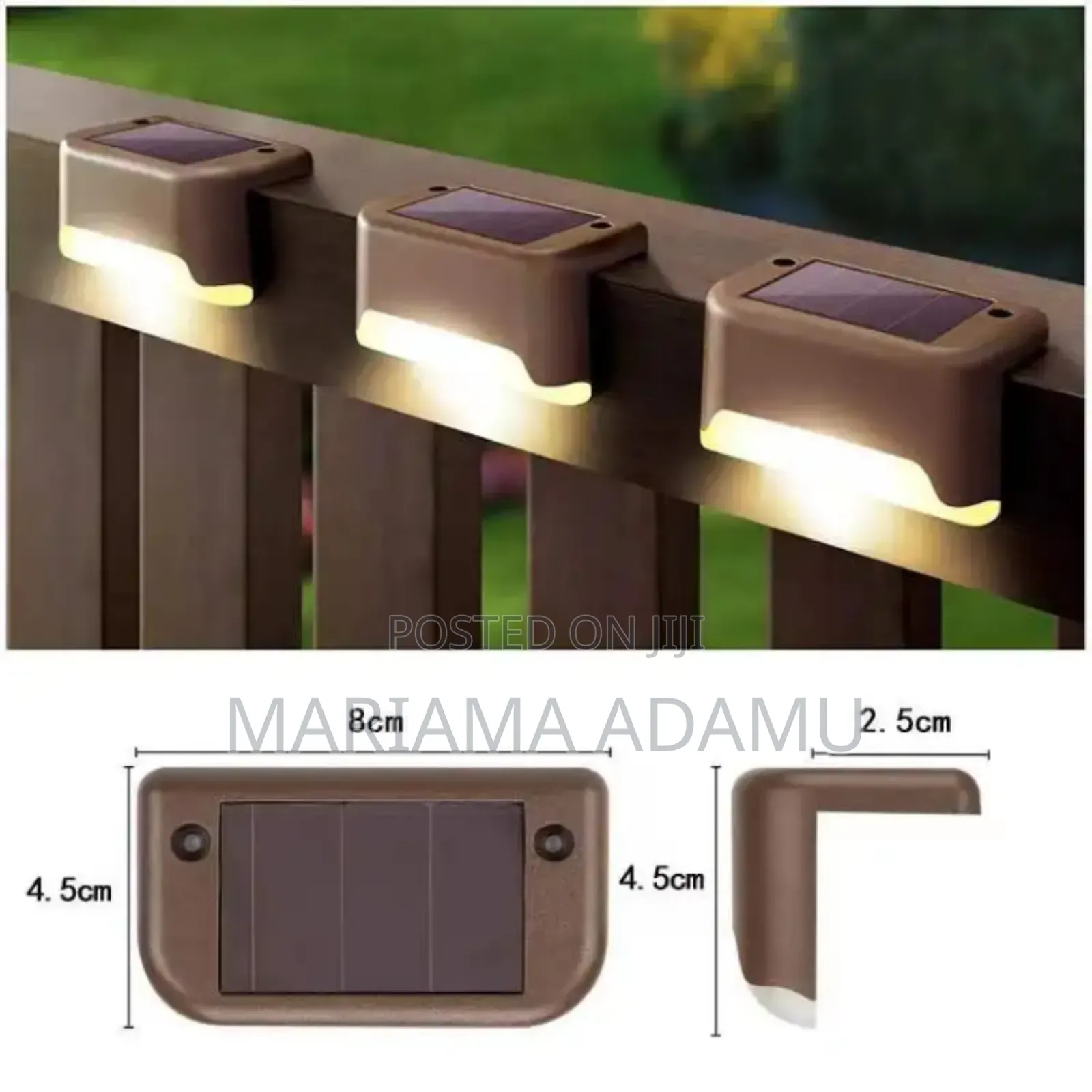 Solar Outdoor Wall Stairs Light
