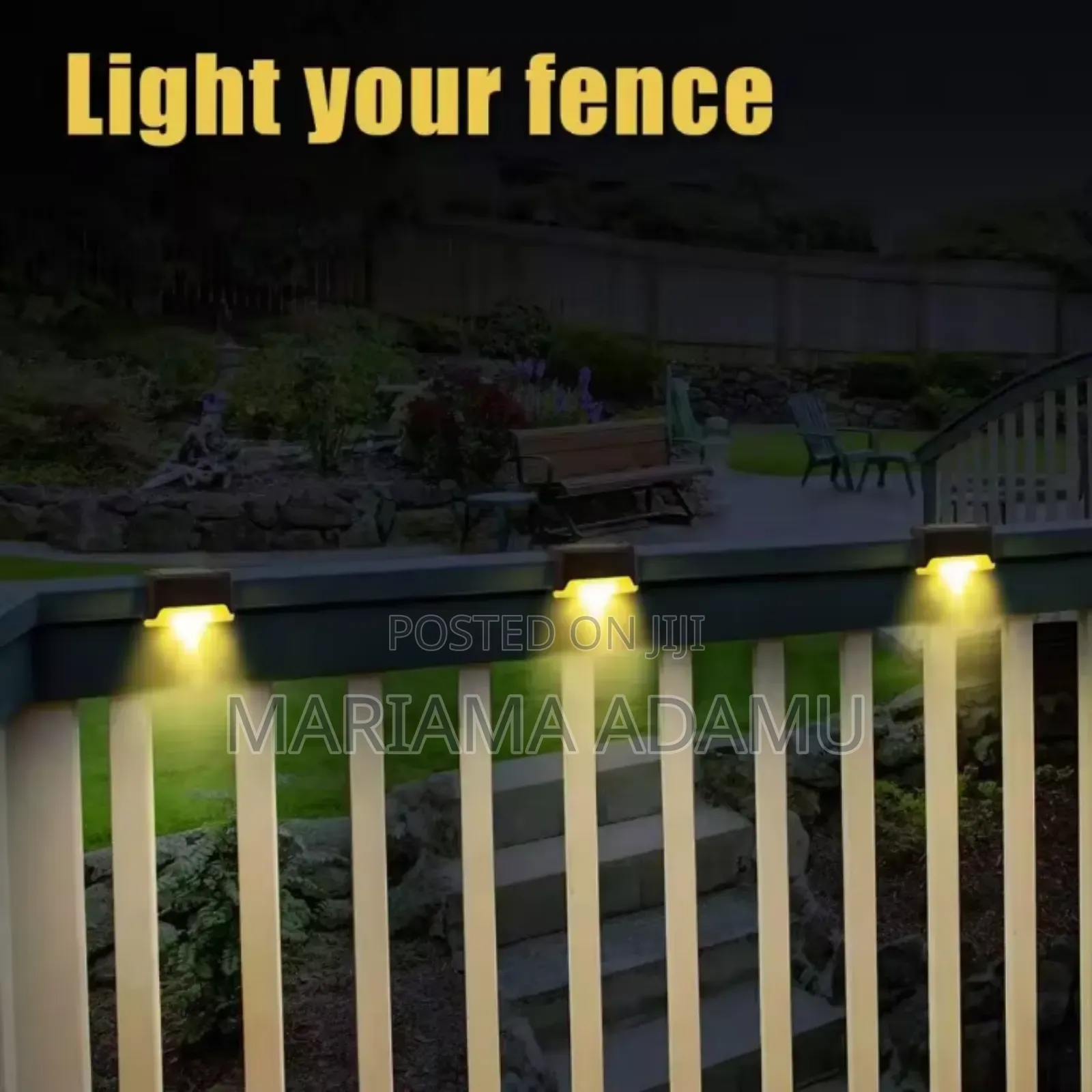 Solar Outdoor Wall Stairs Light