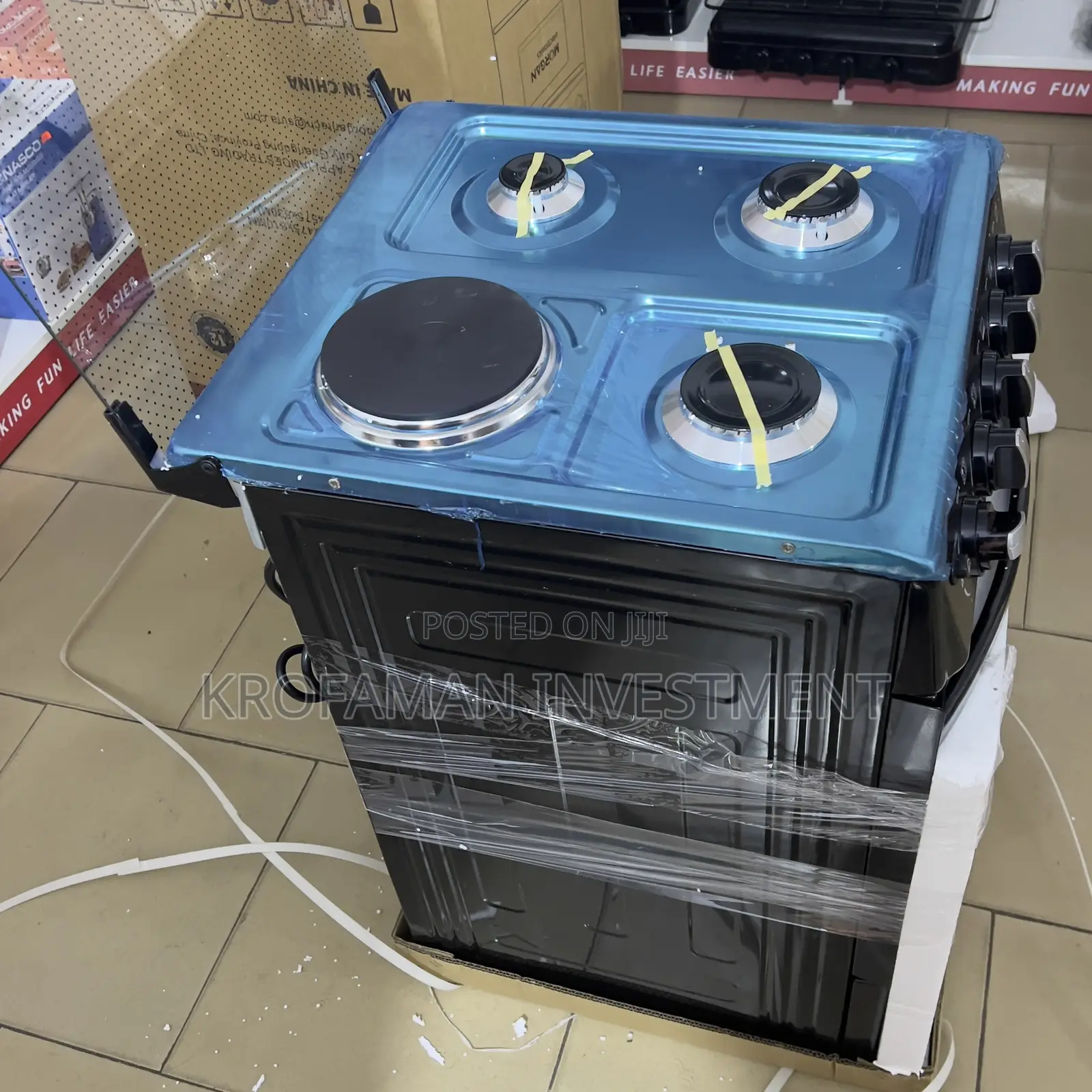 Morgan 3burner Gas 1electric Cooker With Oven and Grill