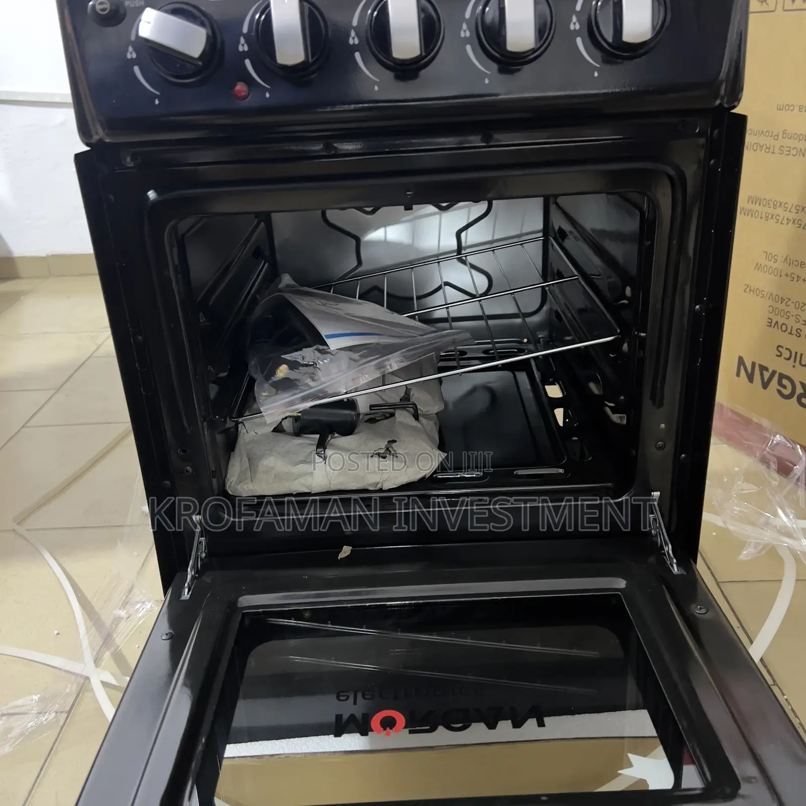 Morgan 3burner Gas 1electric Cooker With Oven and Grill