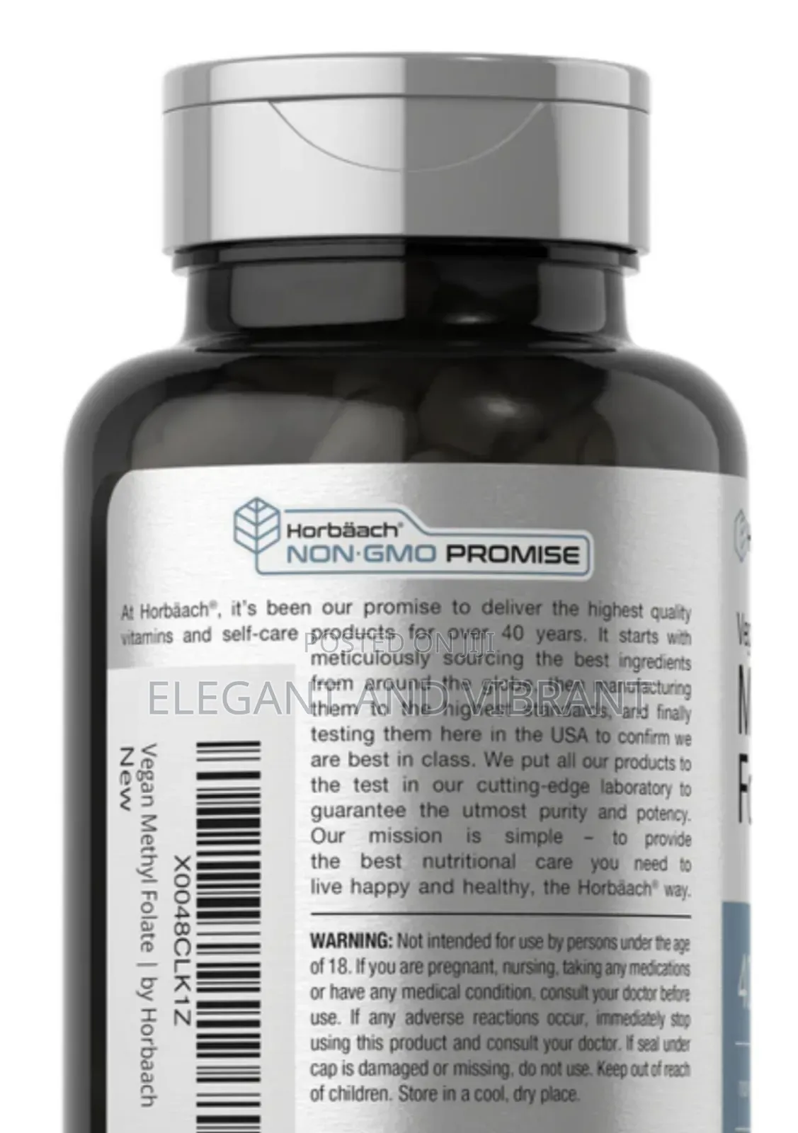Methyl Folate 400mcg | 150 Capsules