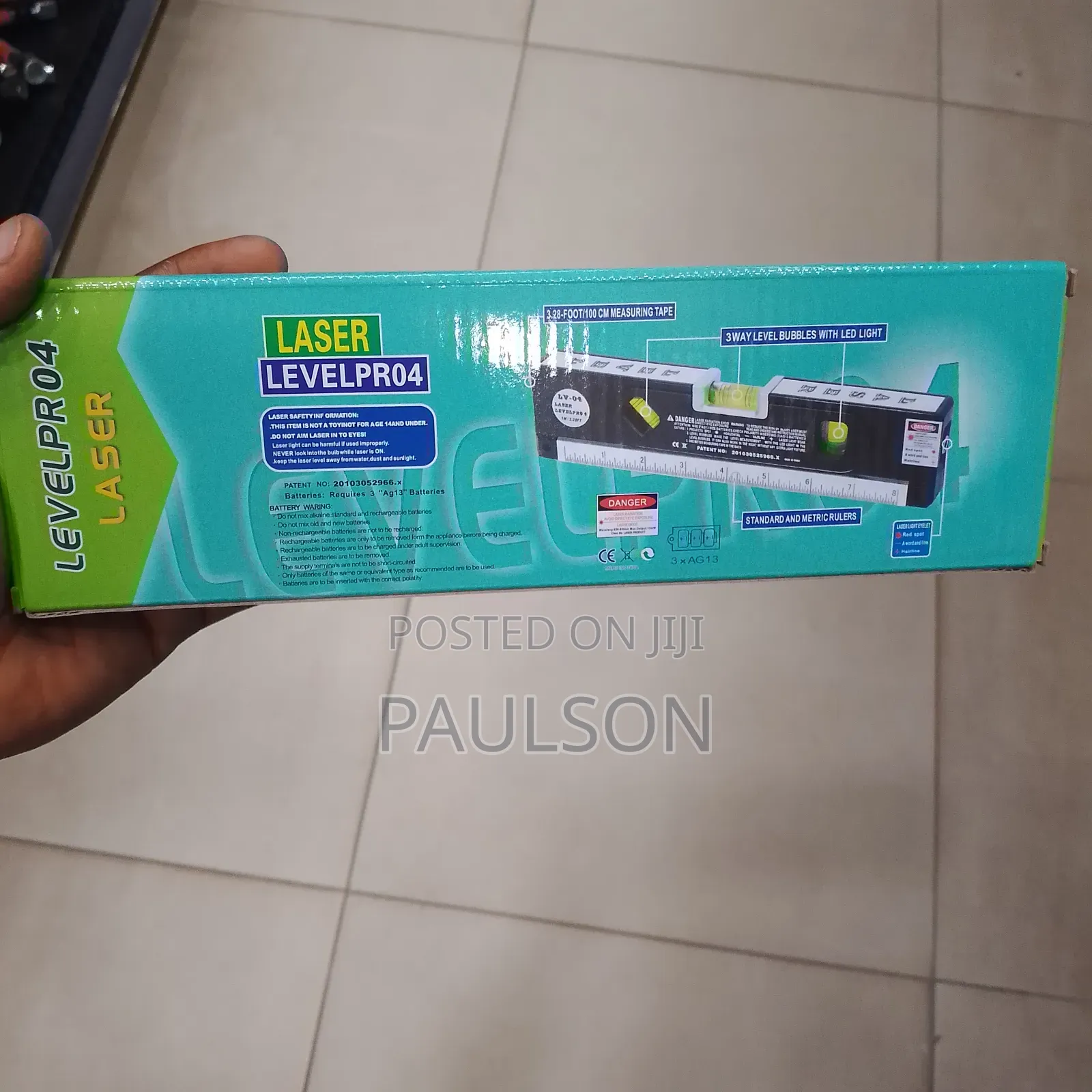Multipurpose Laser Spirit Level Pro 4