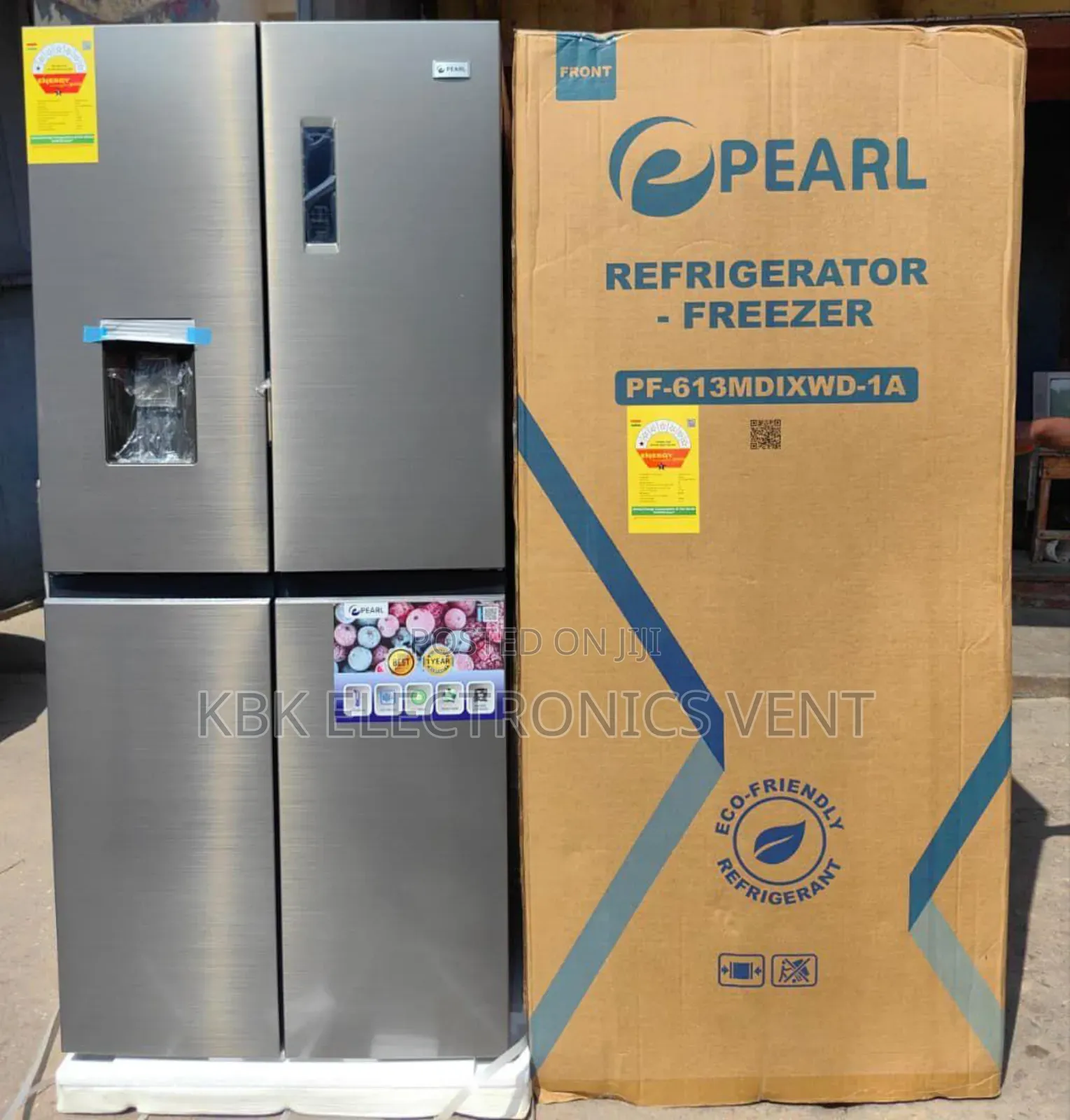 Pearl 450liters 4doors Refrigerator Water Dispenser